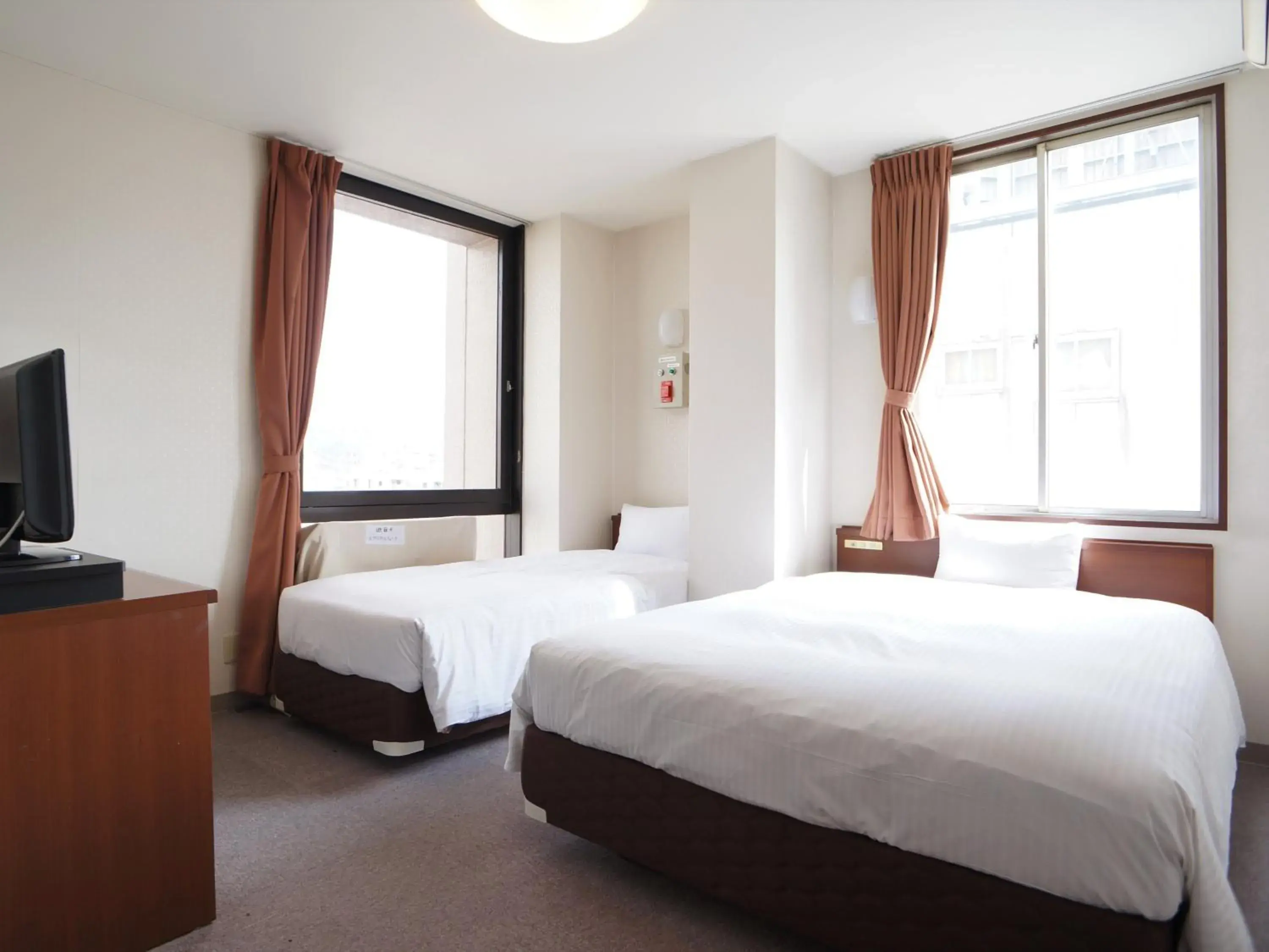 Bedroom, Bed in Kochi Green Hotel Harimayabashi Bedroom, Bed in Kochi Green Hotel Harimayabashi