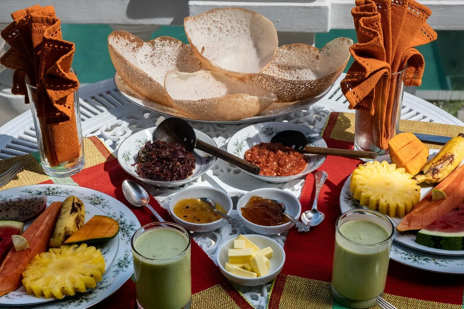 Food close-up in Horathapola Estate