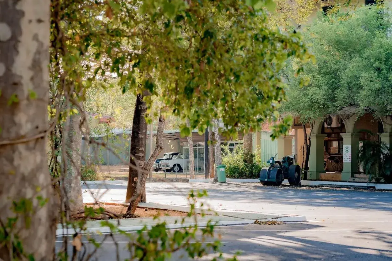 Garden view in Gimanhala Hotel Garden view in Gimanhala Hotel