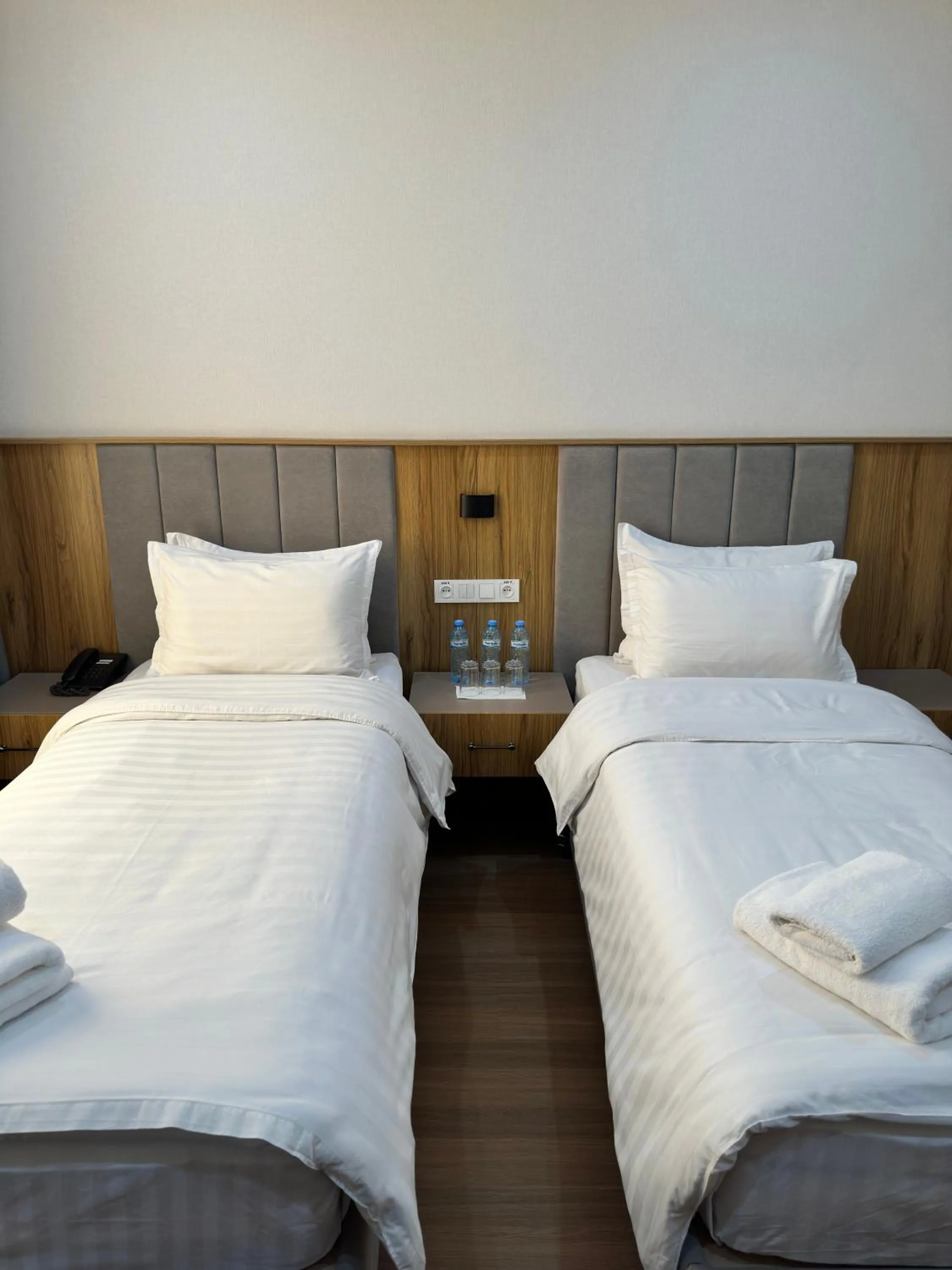 Bed in Sofiya Tashkent Hotel