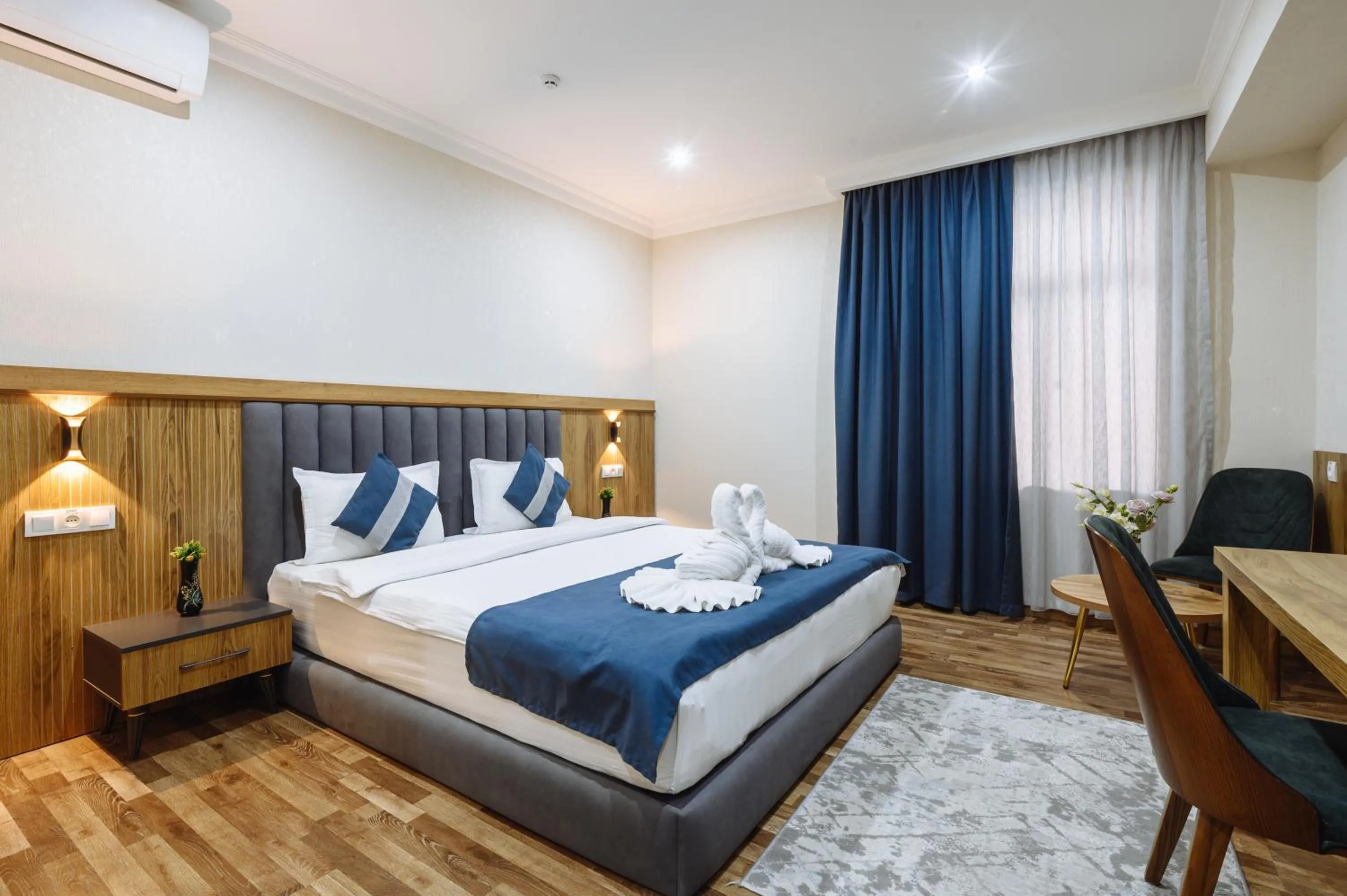 Photo of the whole room, Bed in Sofiya Tashkent Hotel