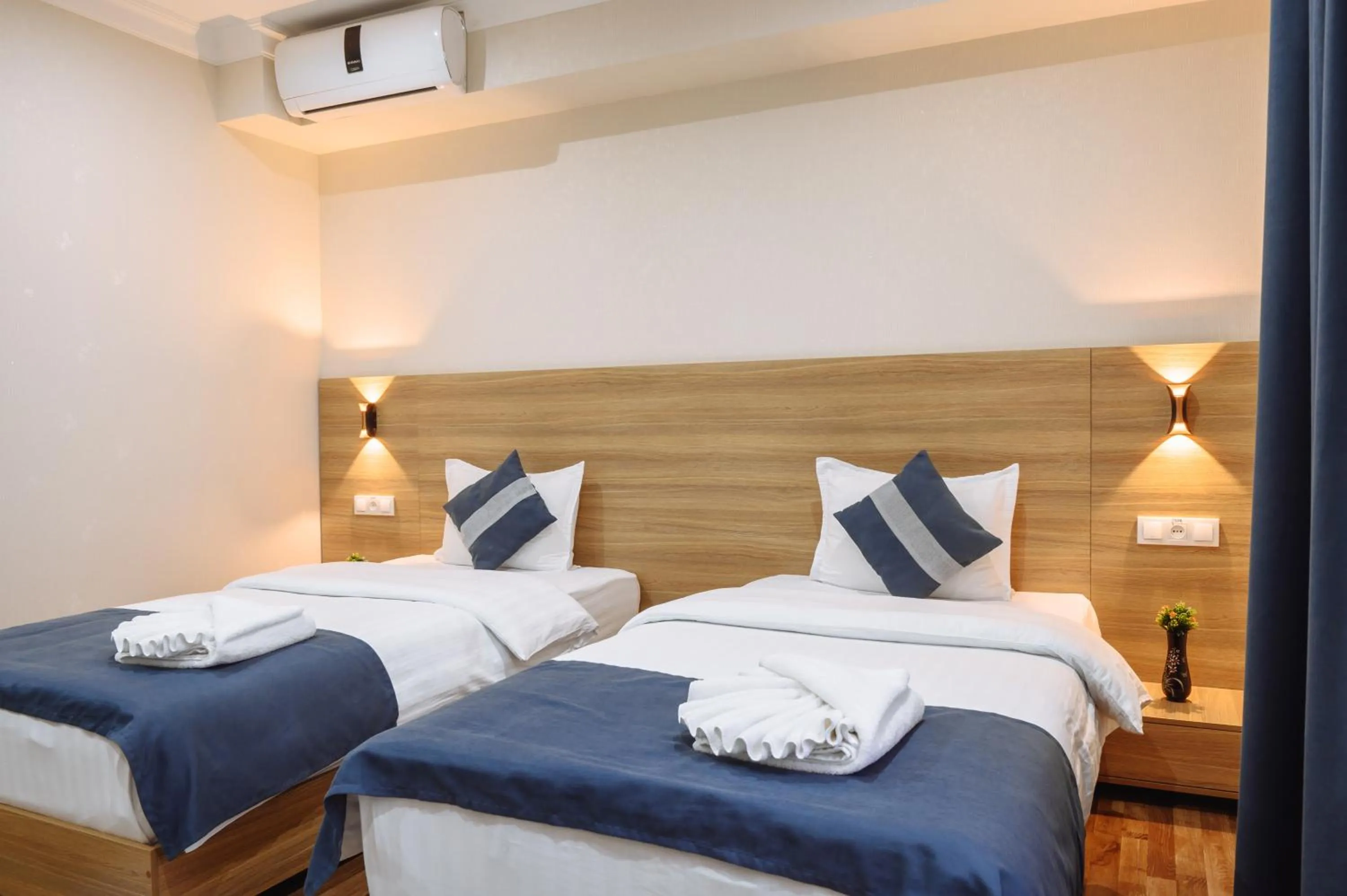 Bed in Sofiya Tashkent Hotel