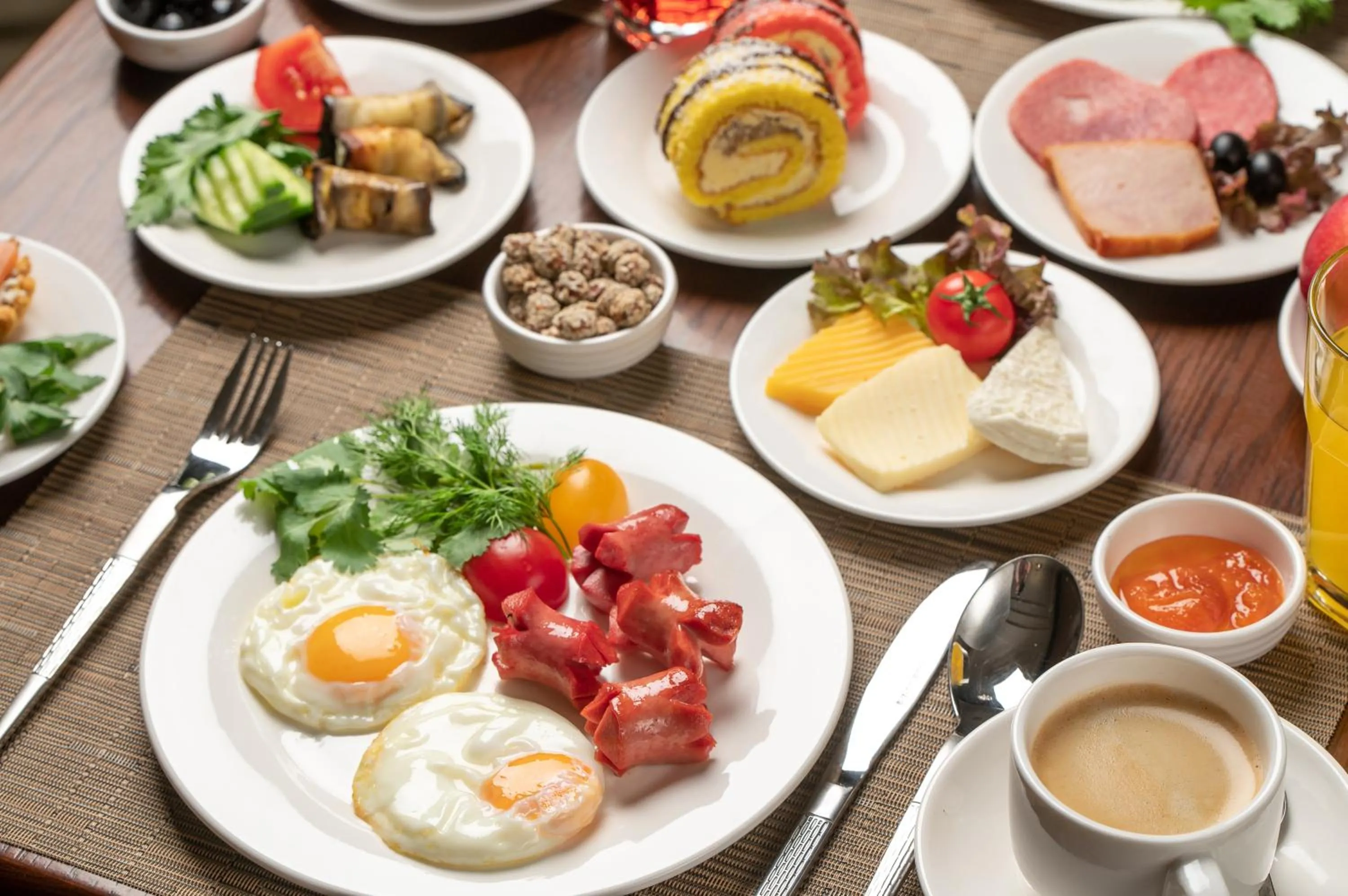 Breakfast in Sofiya Tashkent Hotel