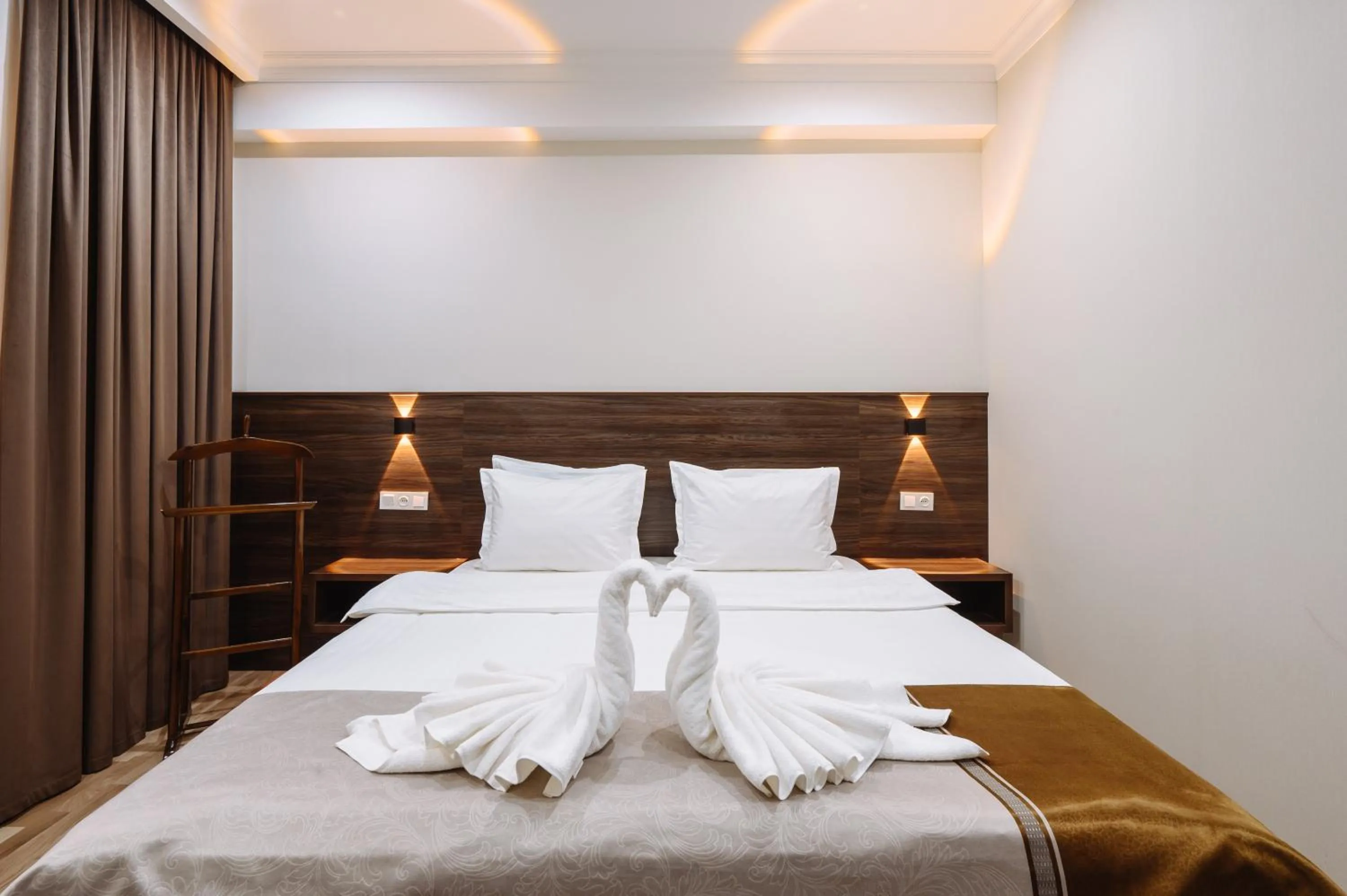 Bed in Sofiya Tashkent Hotel