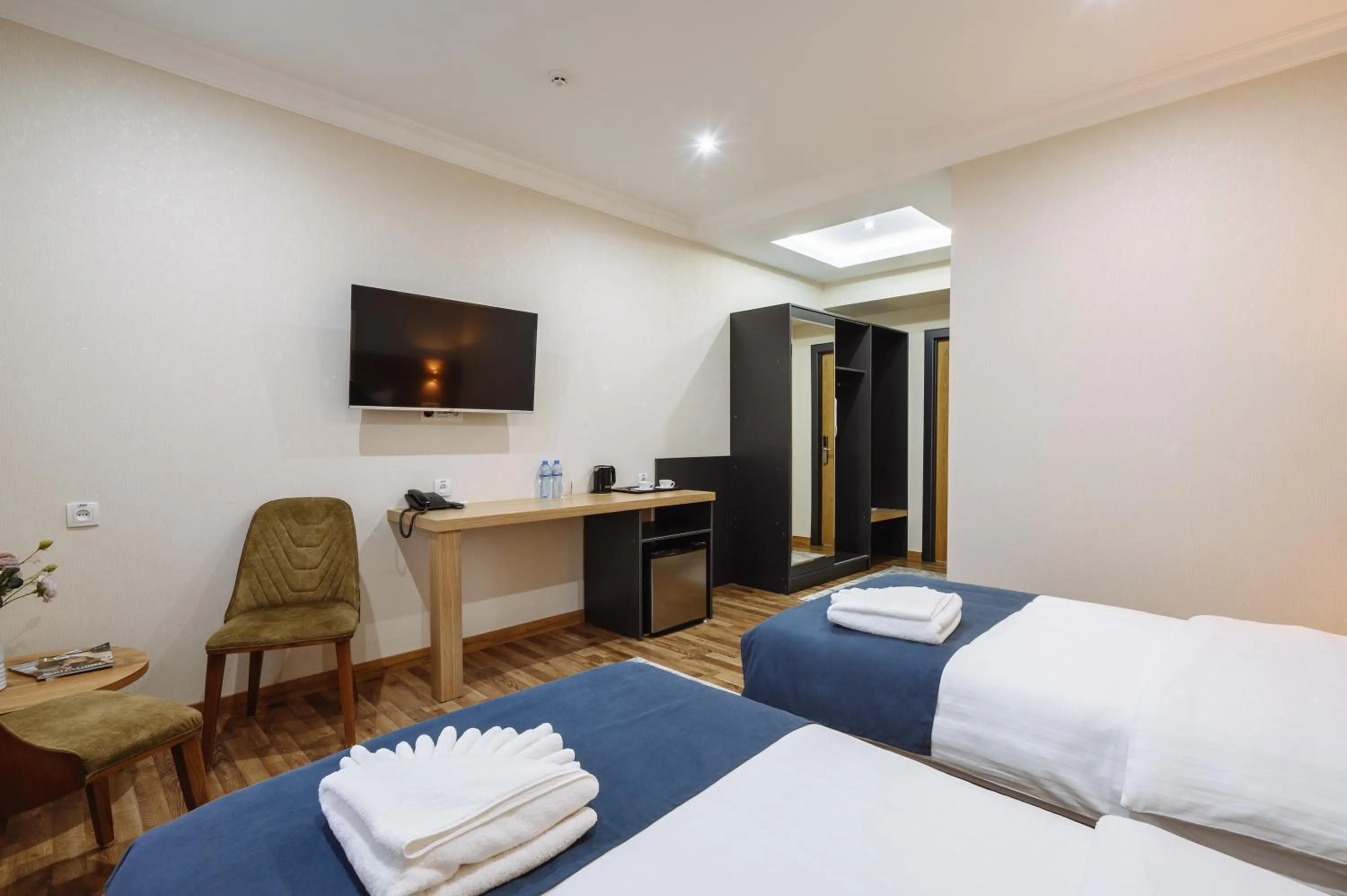 Bed in Sofiya Tashkent Hotel