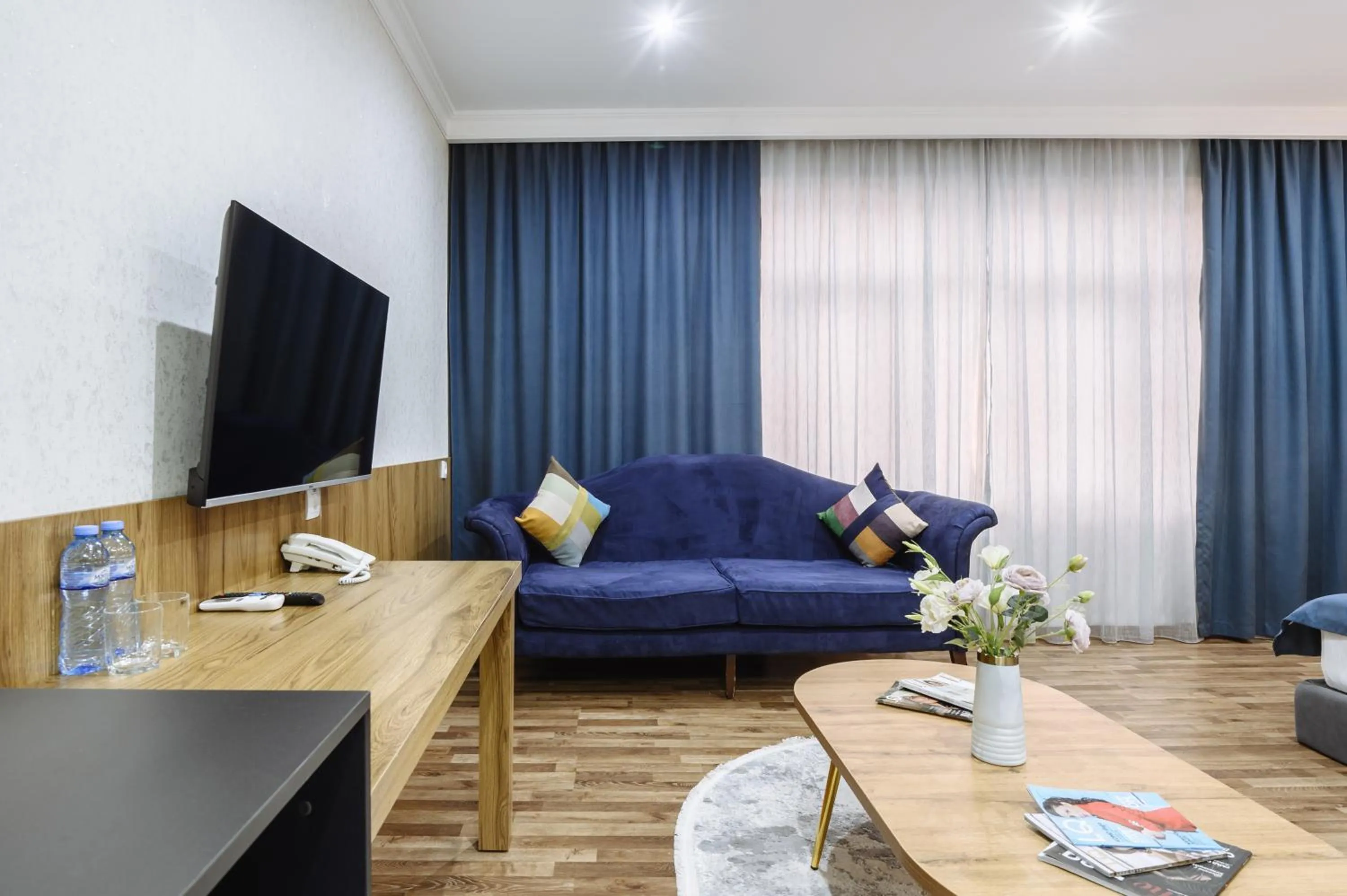 Seating area in Sofiya Tashkent Hotel