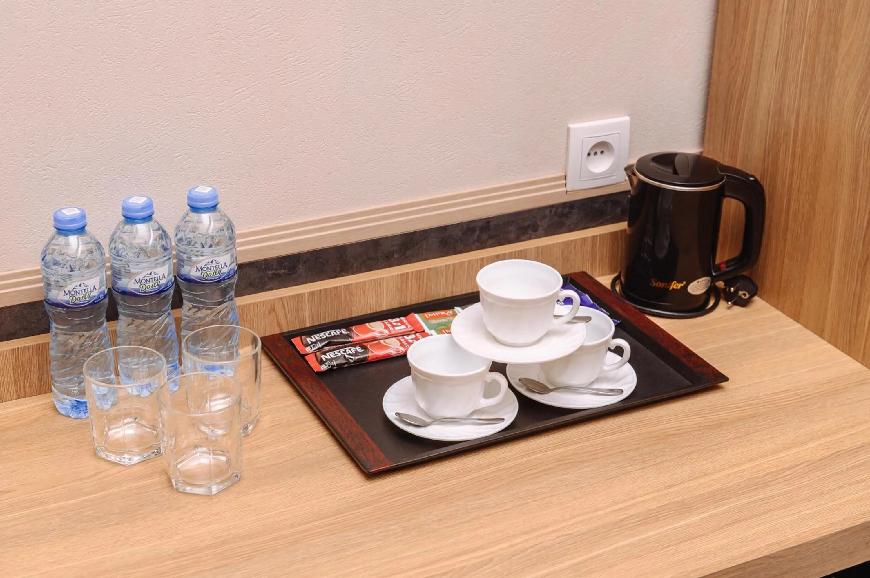 Coffee/tea facilities in Sofiya Tashkent Hotel