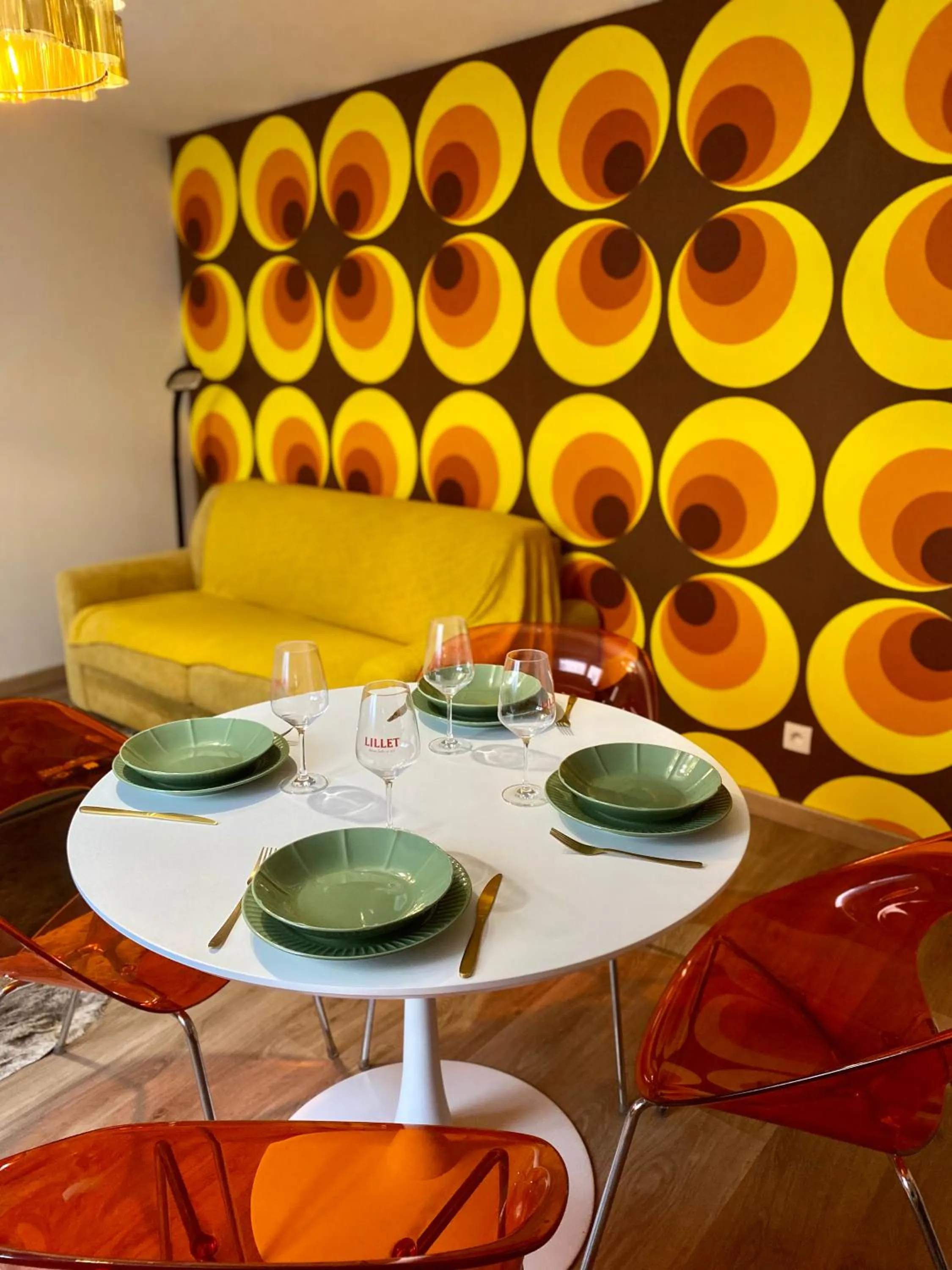 Living room in Le Duplex d'Austin Power