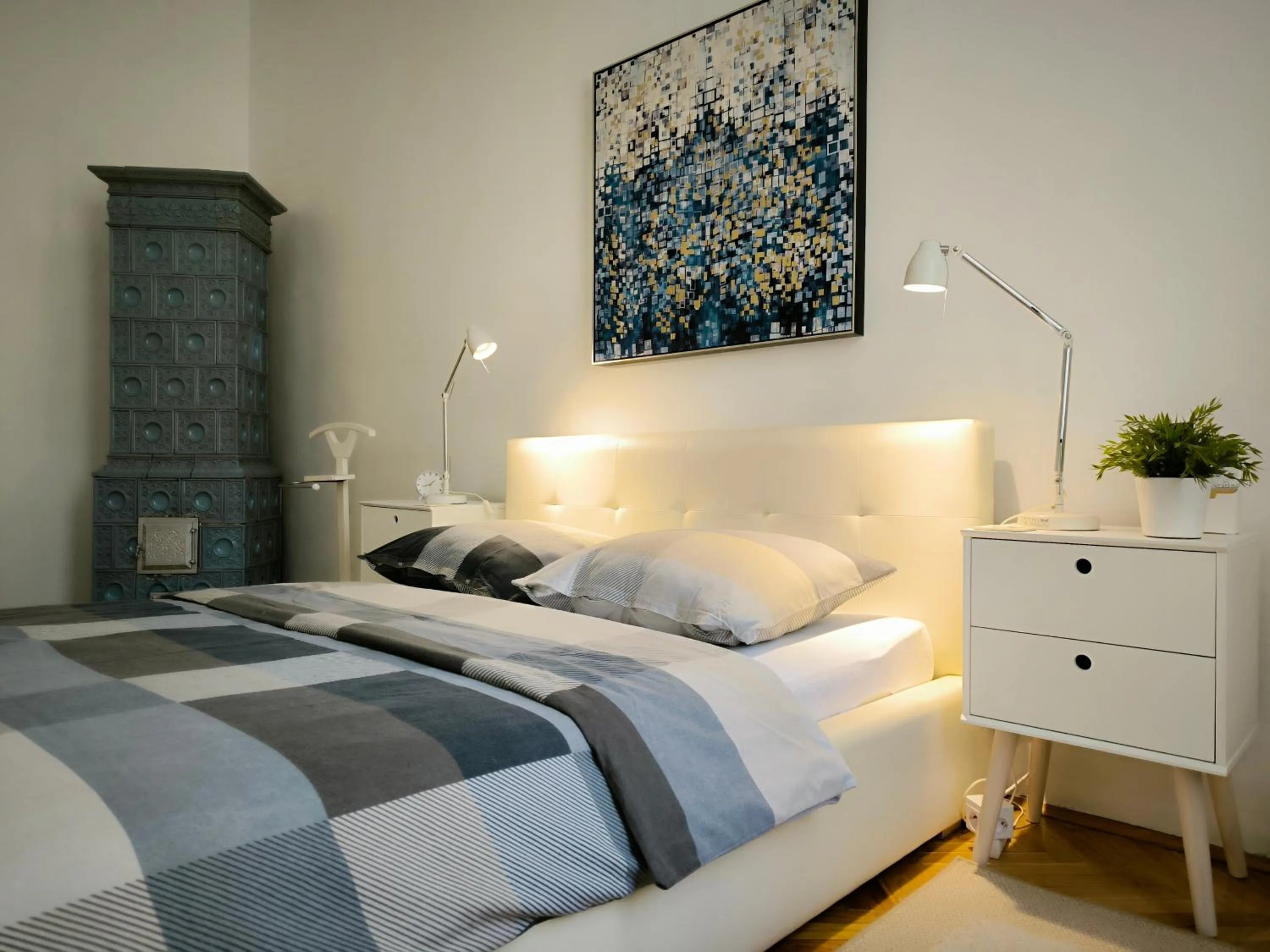 Bed in Konzul -Top apartment, strict center, parking