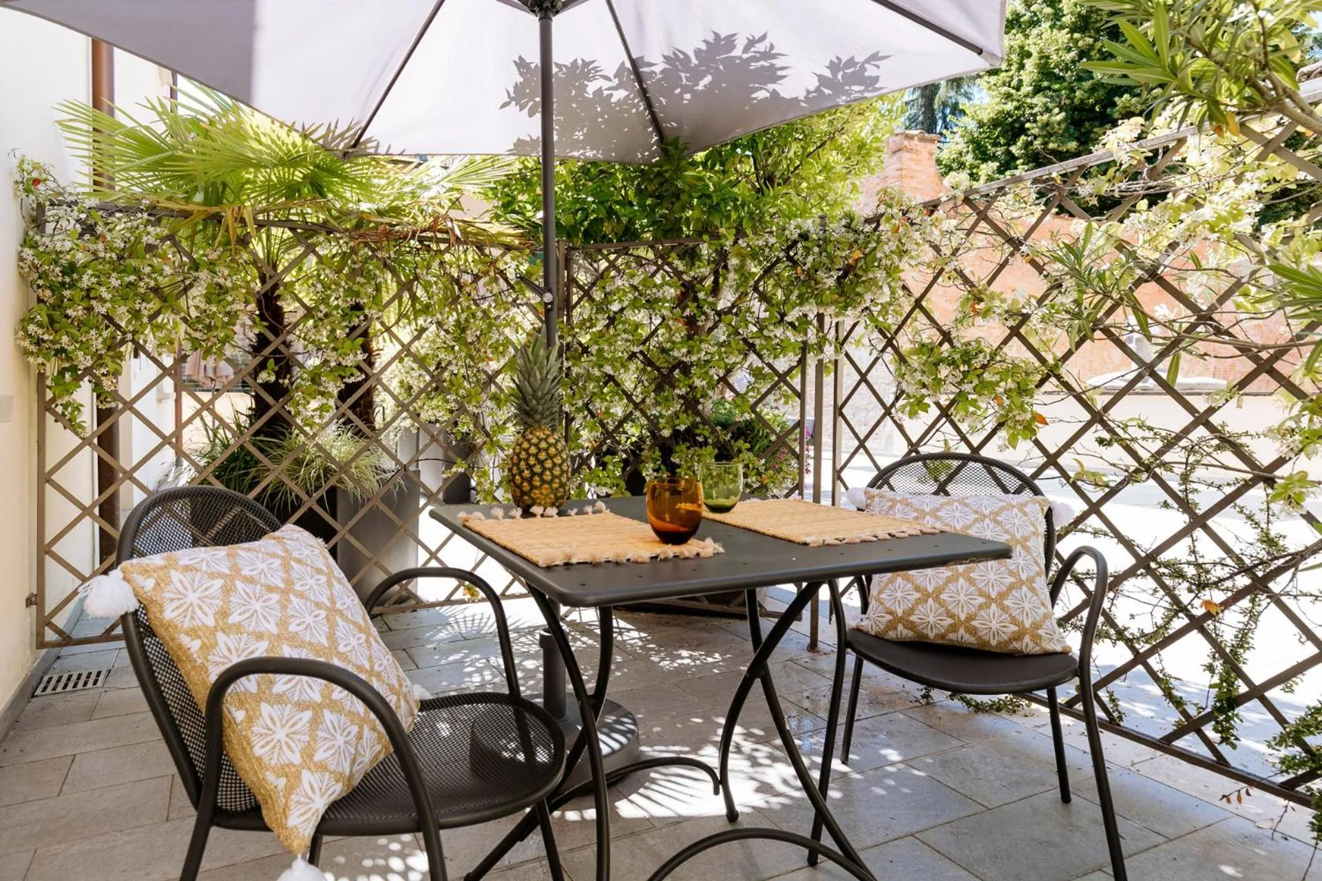 Balcony/Terrace in Carducci Residence - by Bologna Residences