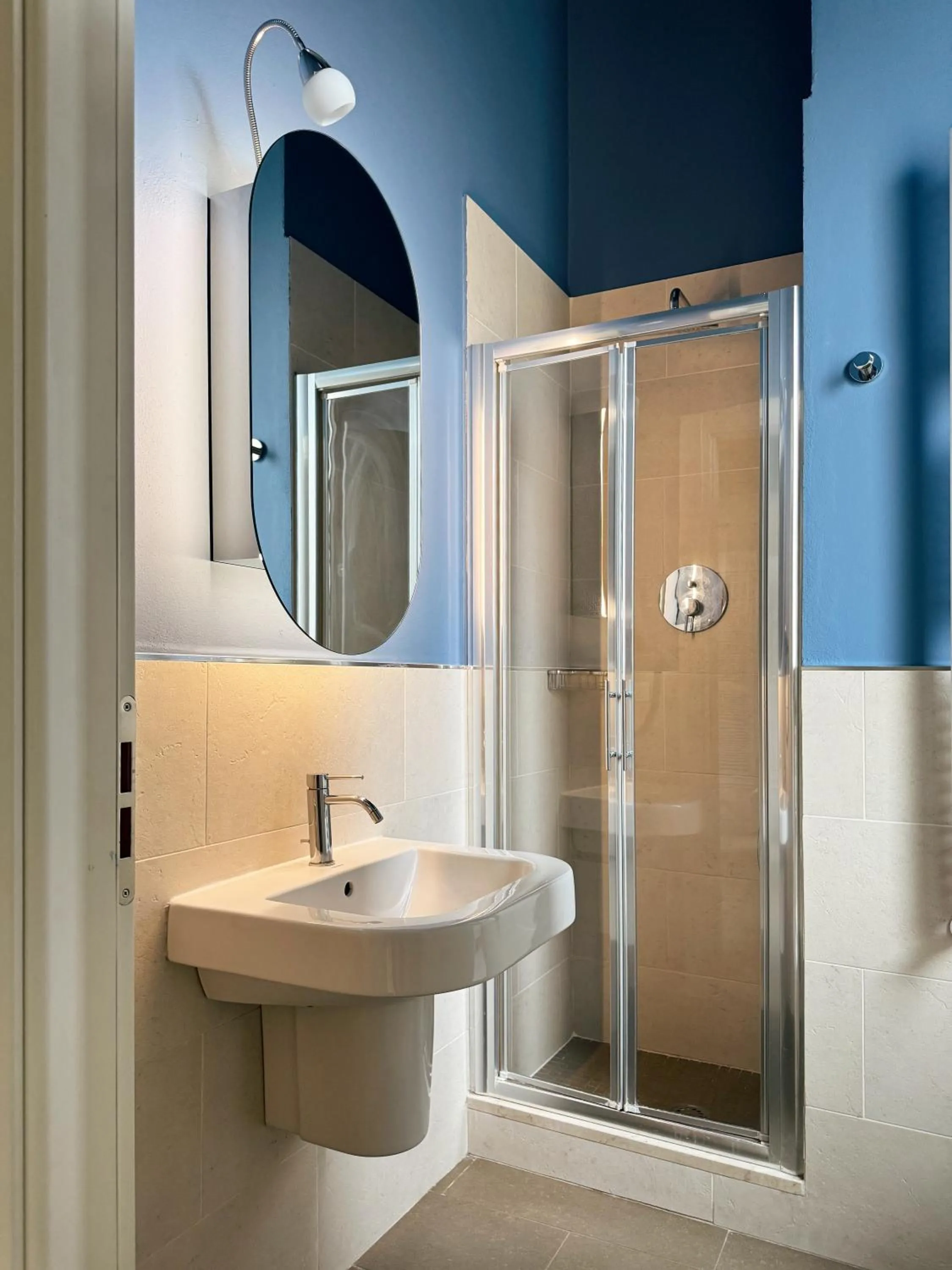 Shower in Carducci Residence - by Bologna Residences
