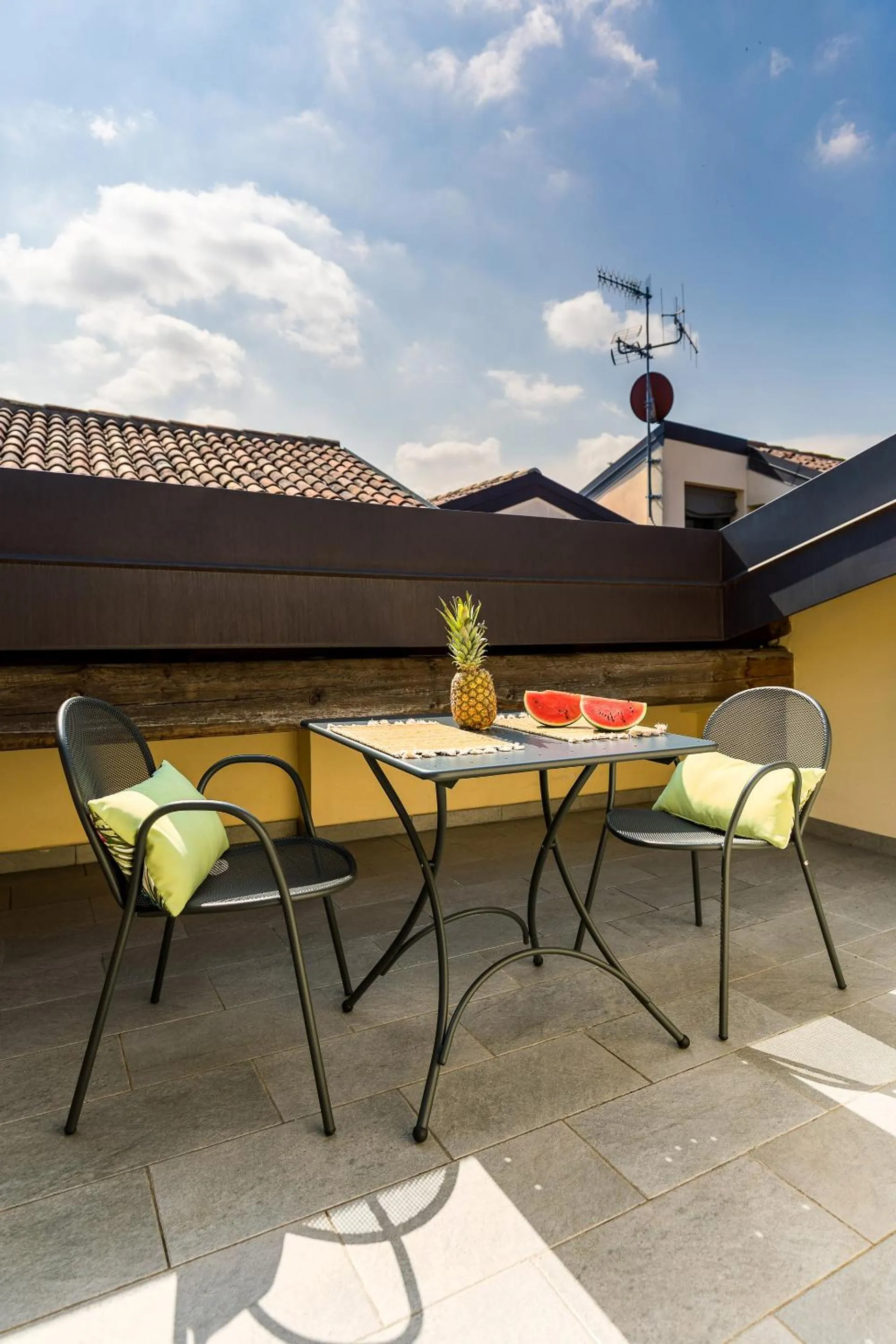 Balcony/Terrace in Carducci Residence - by Bologna Residences