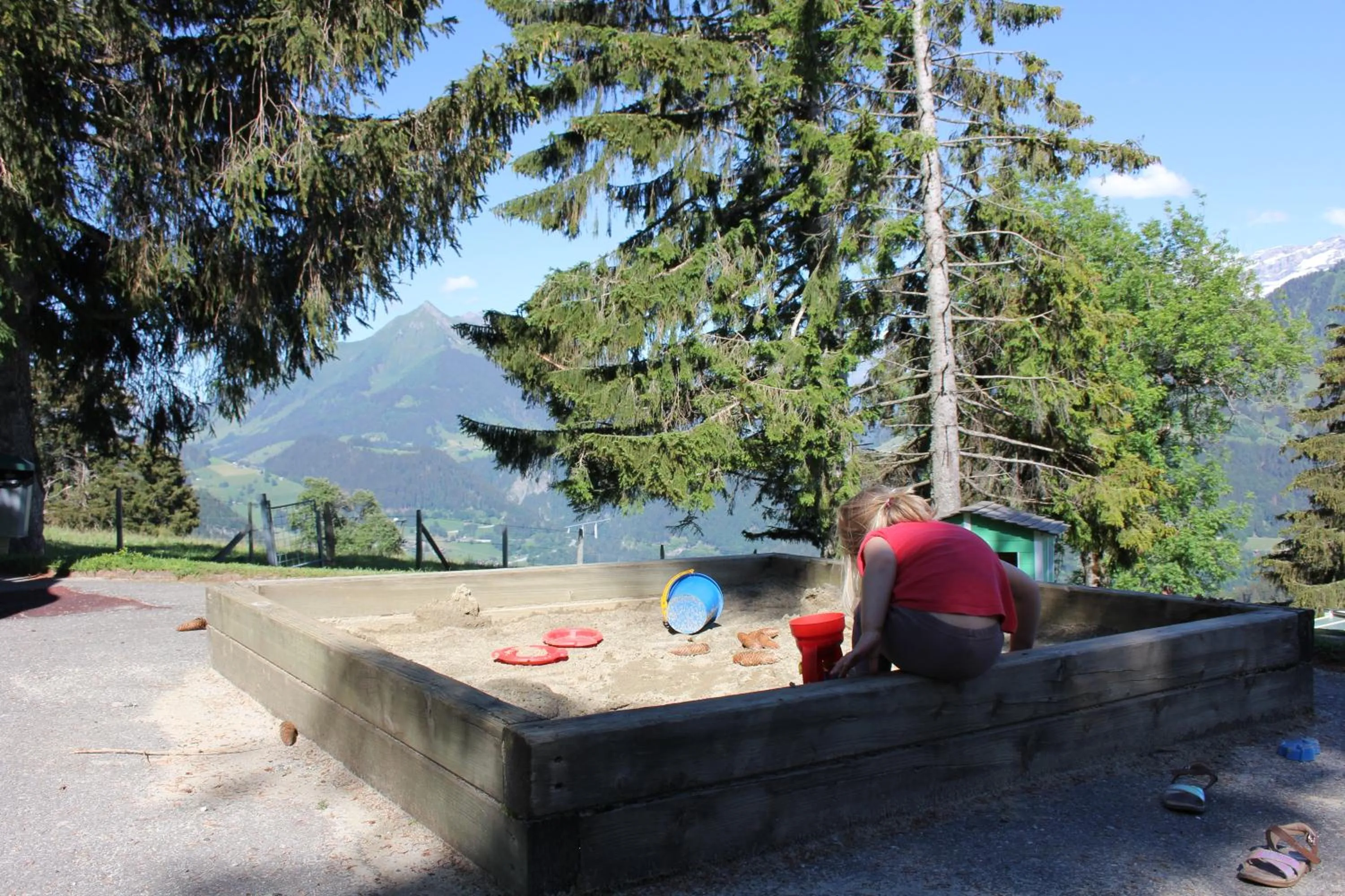 On site in Leysin Lodge