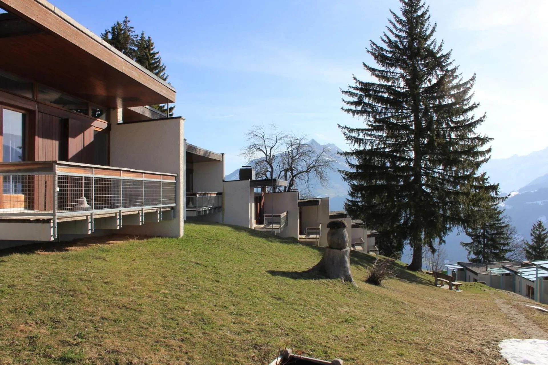Spring in Leysin Lodge