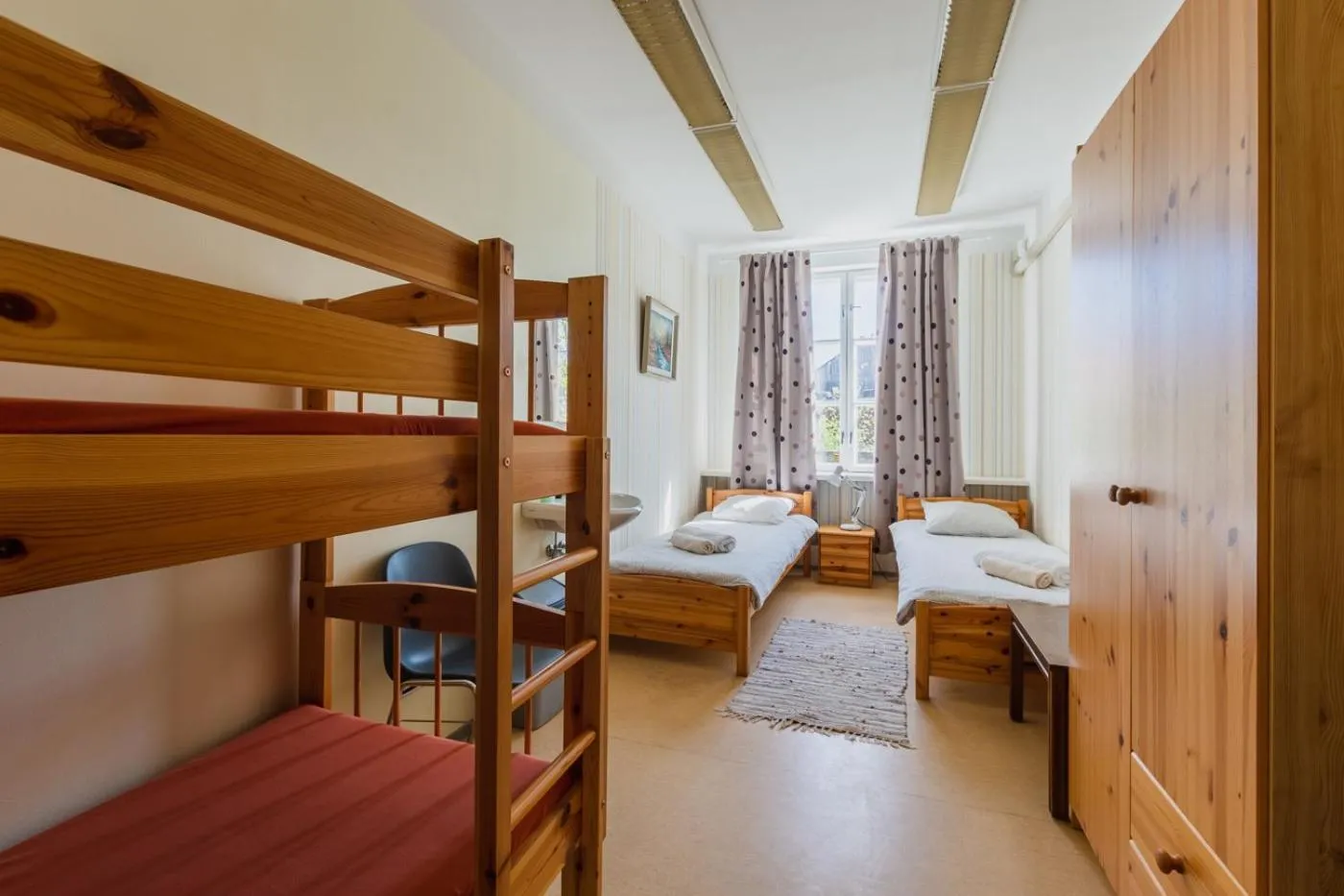 Quadruple Room with Shared Bathroom in Kuressaare Central Hostel