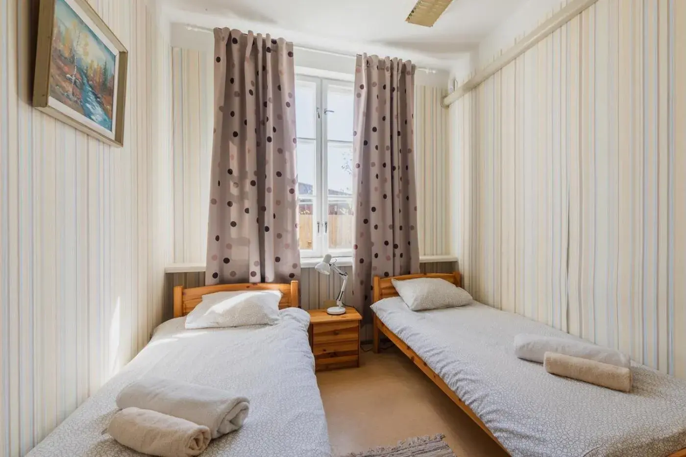 Quadruple Room with Shared Bathroom in Kuressaare Central Hostel Quadruple Room with Shared Bathroom in Kuressaare Central Hostel