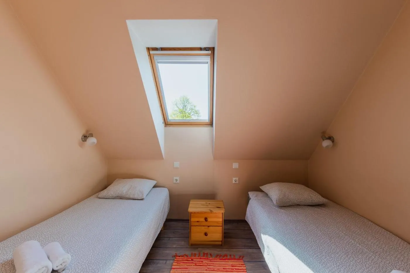 Twin Room in Kuressaare Central Hostel