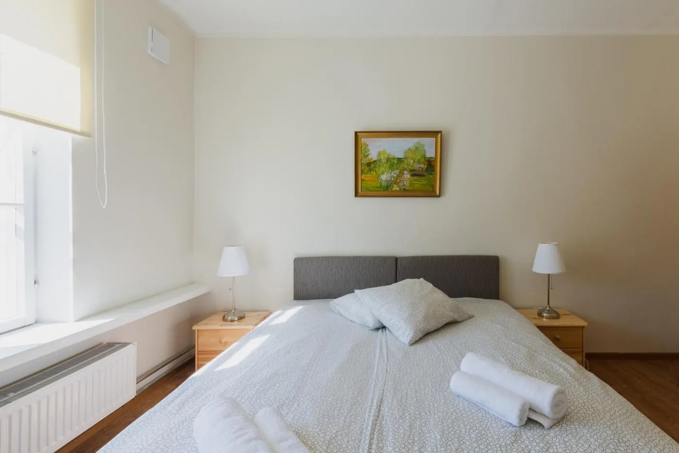 Double Room in Kuressaare Central Hostel