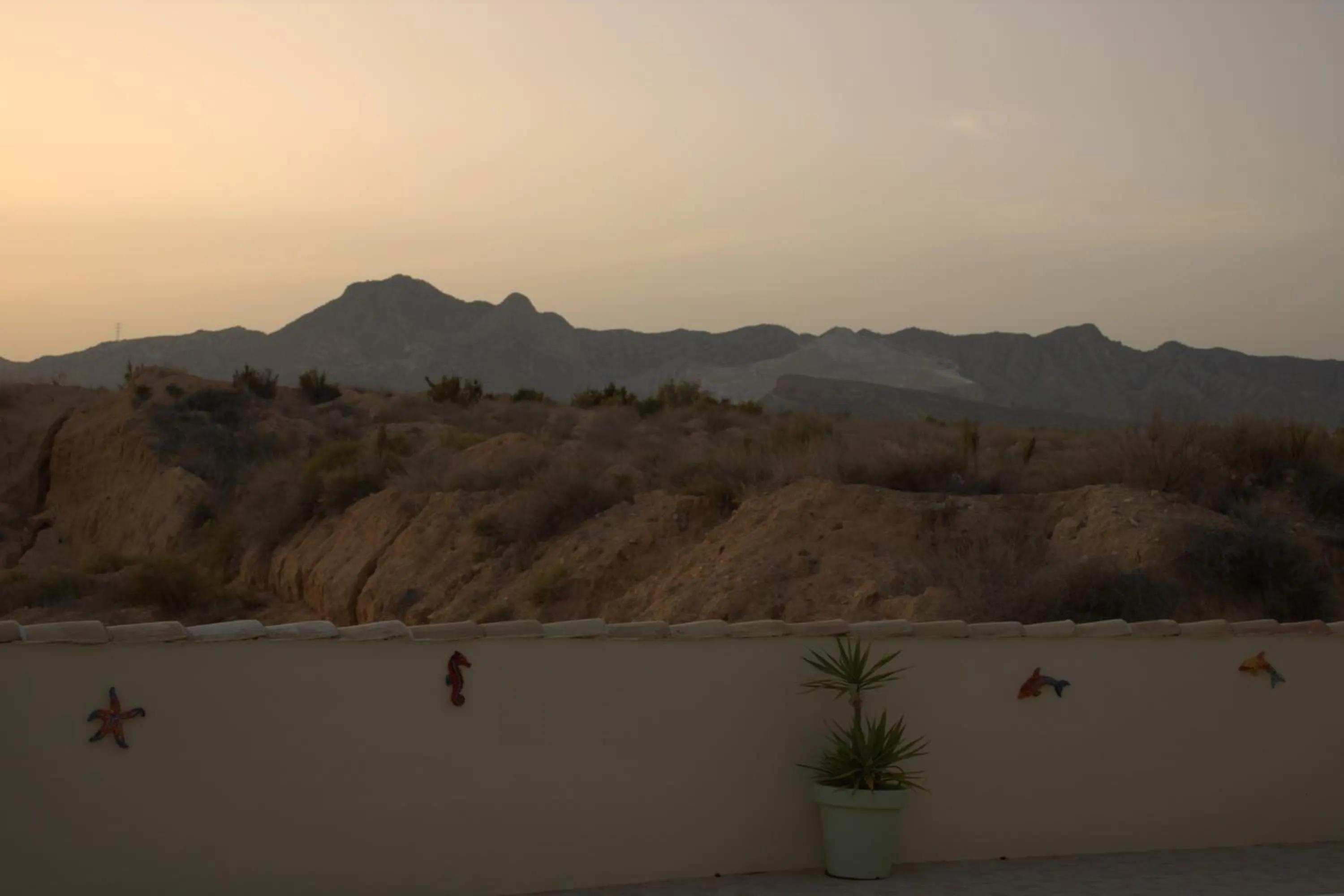Mountain view in The Olive Mill