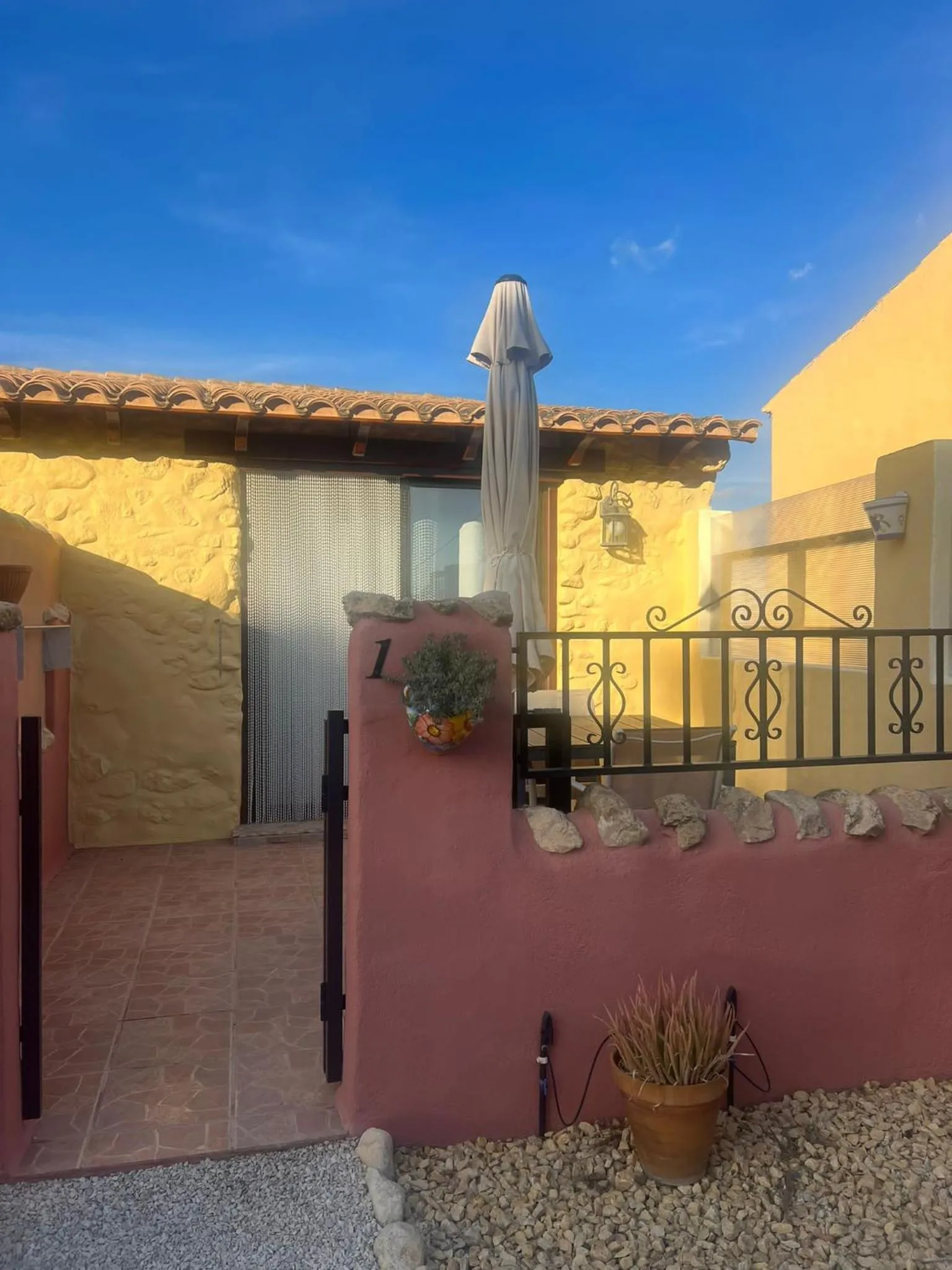 Balcony/Terrace in The Olive Mill