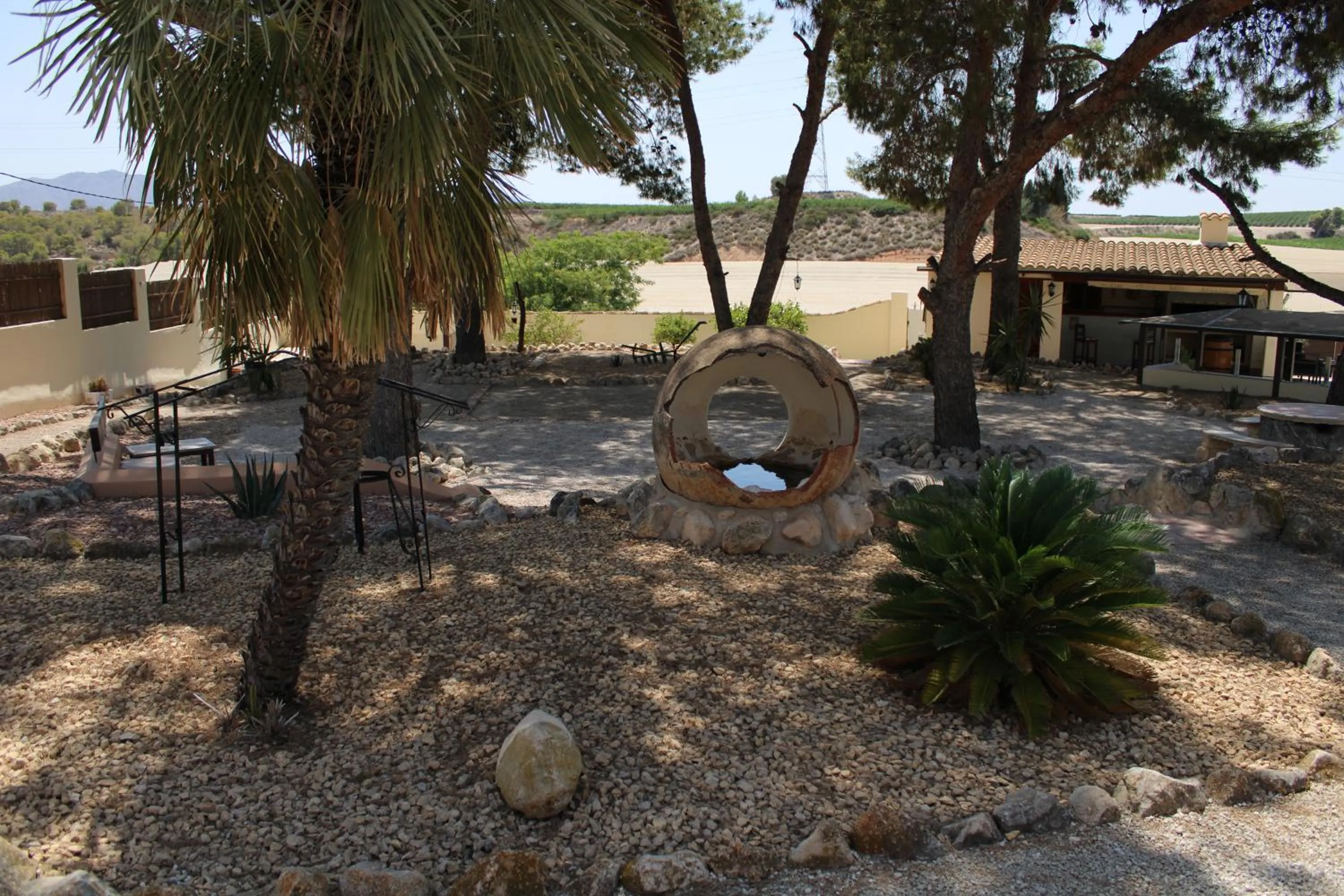 Garden in The Olive Mill