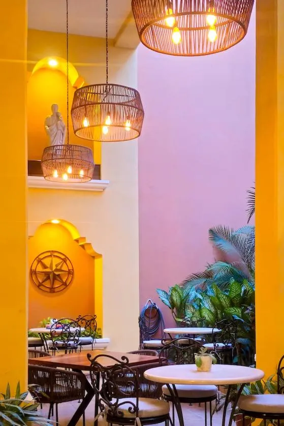 Patio in HOTEL COLLI