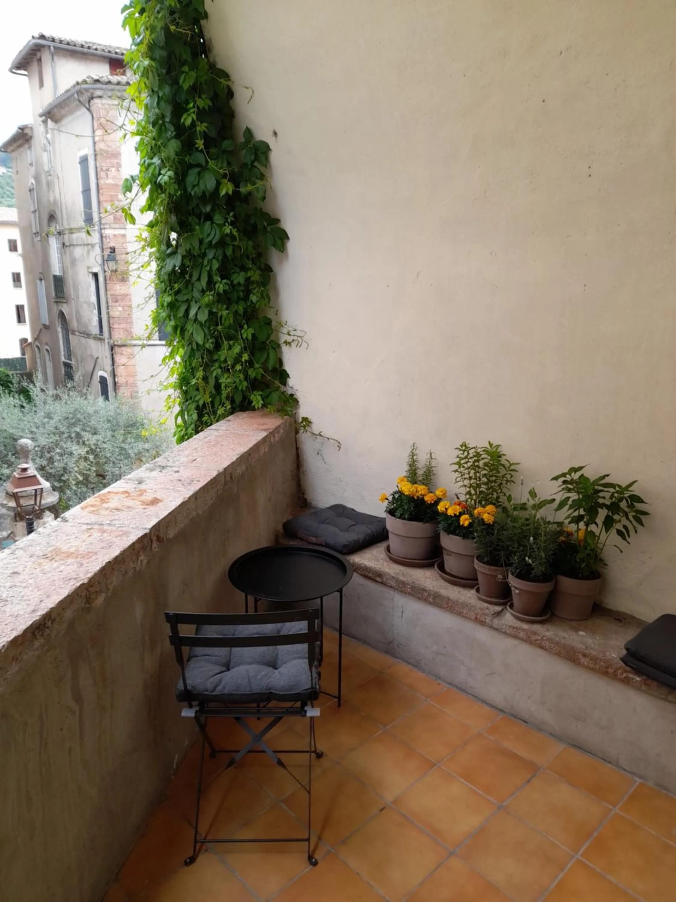 Balcony/Terrace in La Tour de Pezene