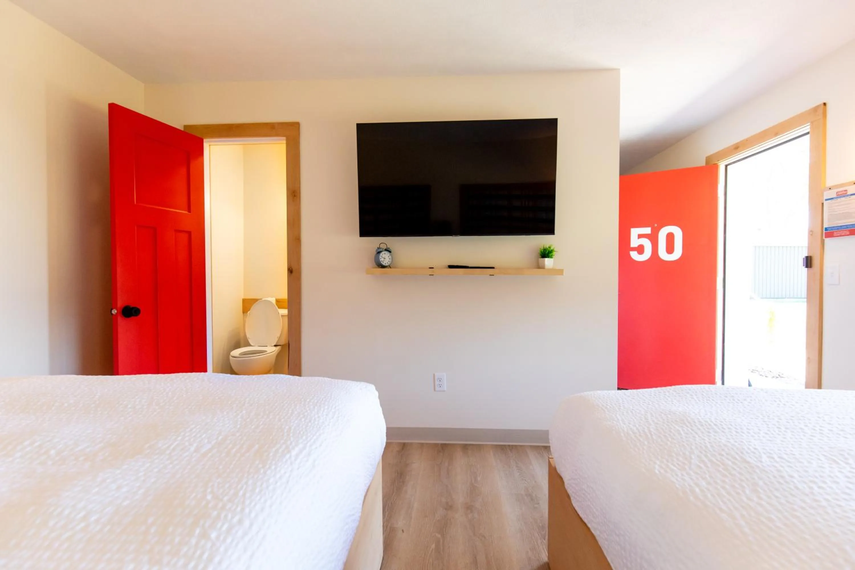 Bed in Explorer Rest & Recreation