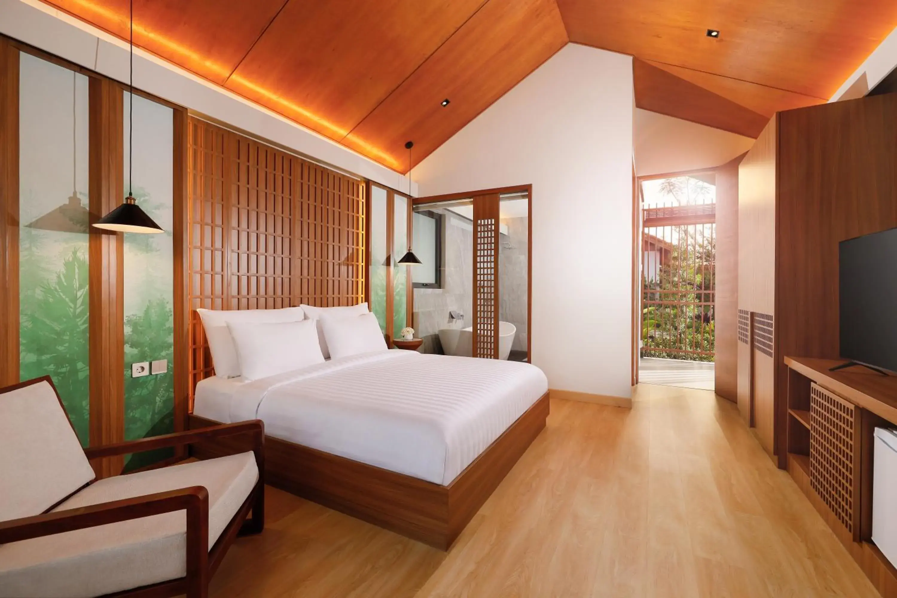 Bed in Dusun Bedugul Asri Bed in Dusun Bedugul Asri
