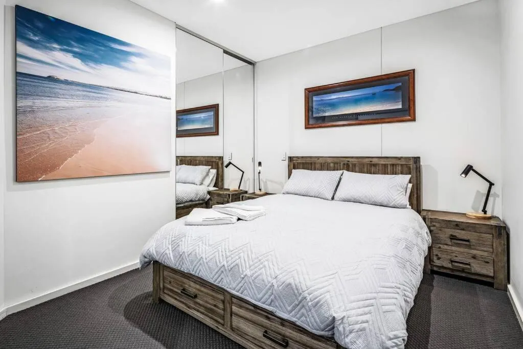 Bed in Penthouse 406 The Frontage Victor Harbor
