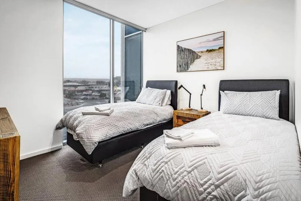 Bed in Penthouse 406 The Frontage Victor Harbor