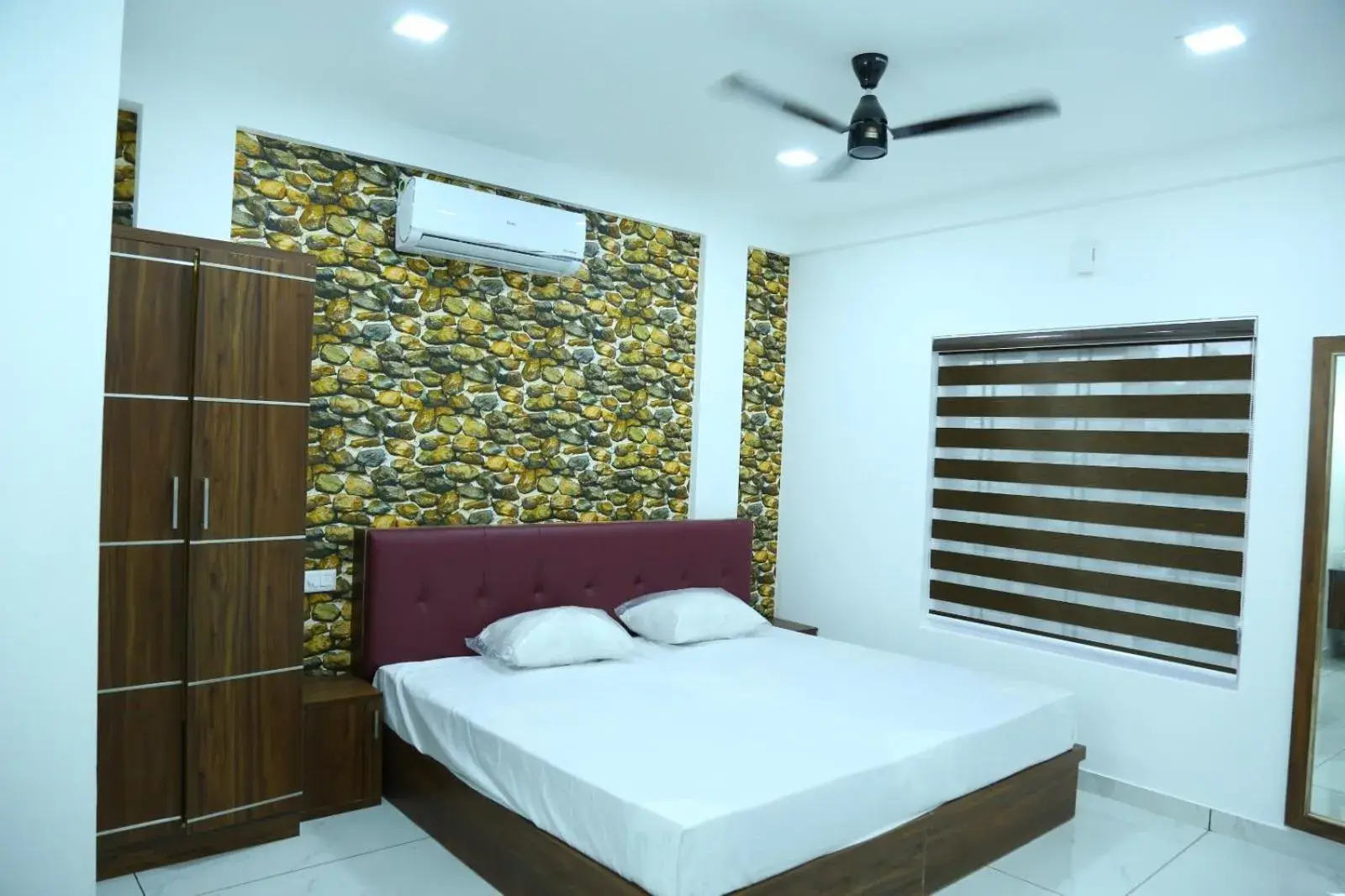 Bed in Kurianplackal Residency Bed in Kurianplackal Residency
