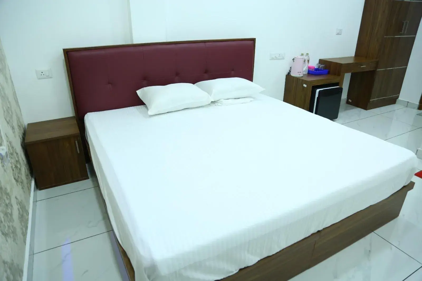Bed in Kurianplackal Residency Bed in Kurianplackal Residency