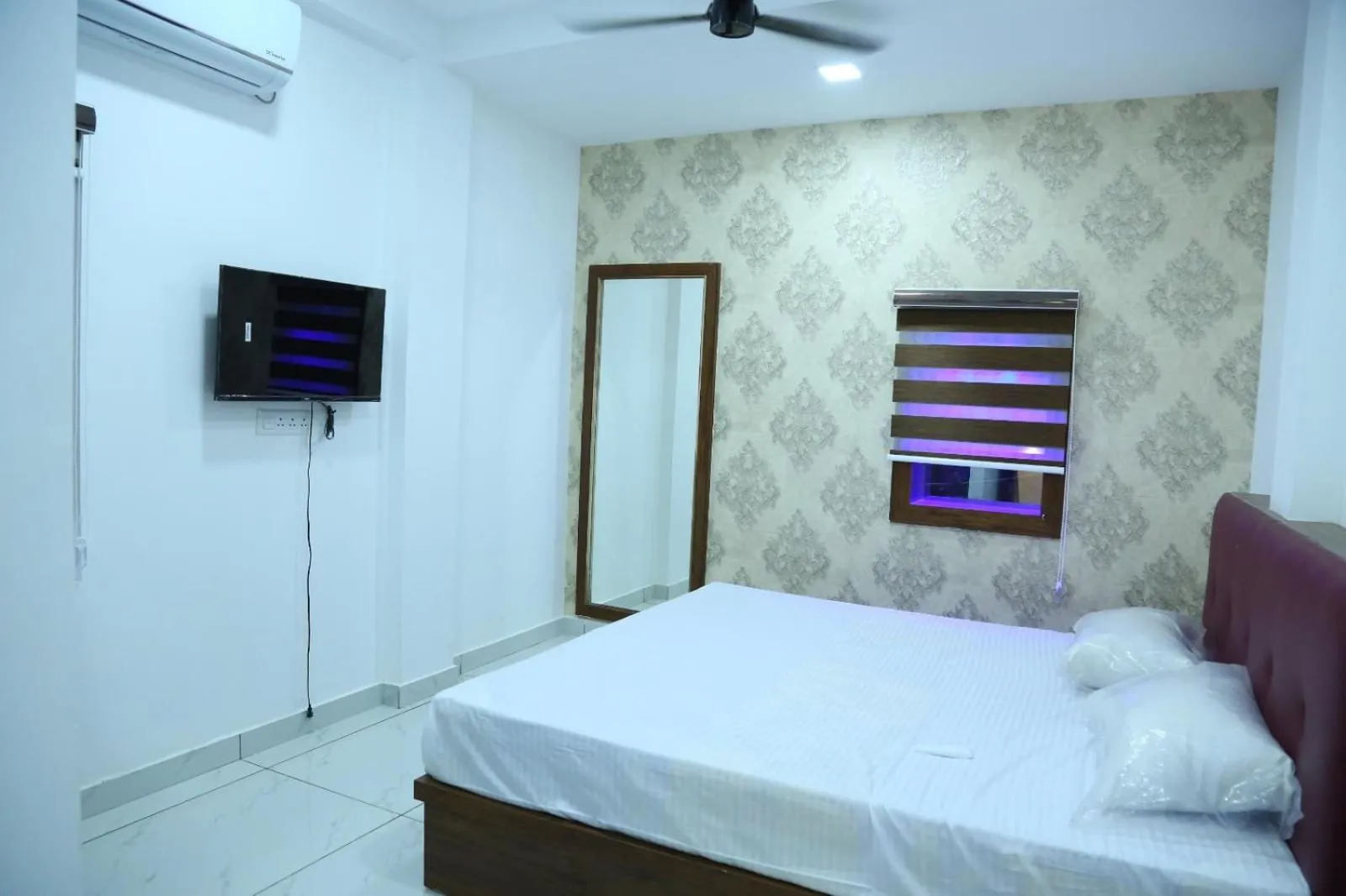 Bed in Kurianplackal Residency