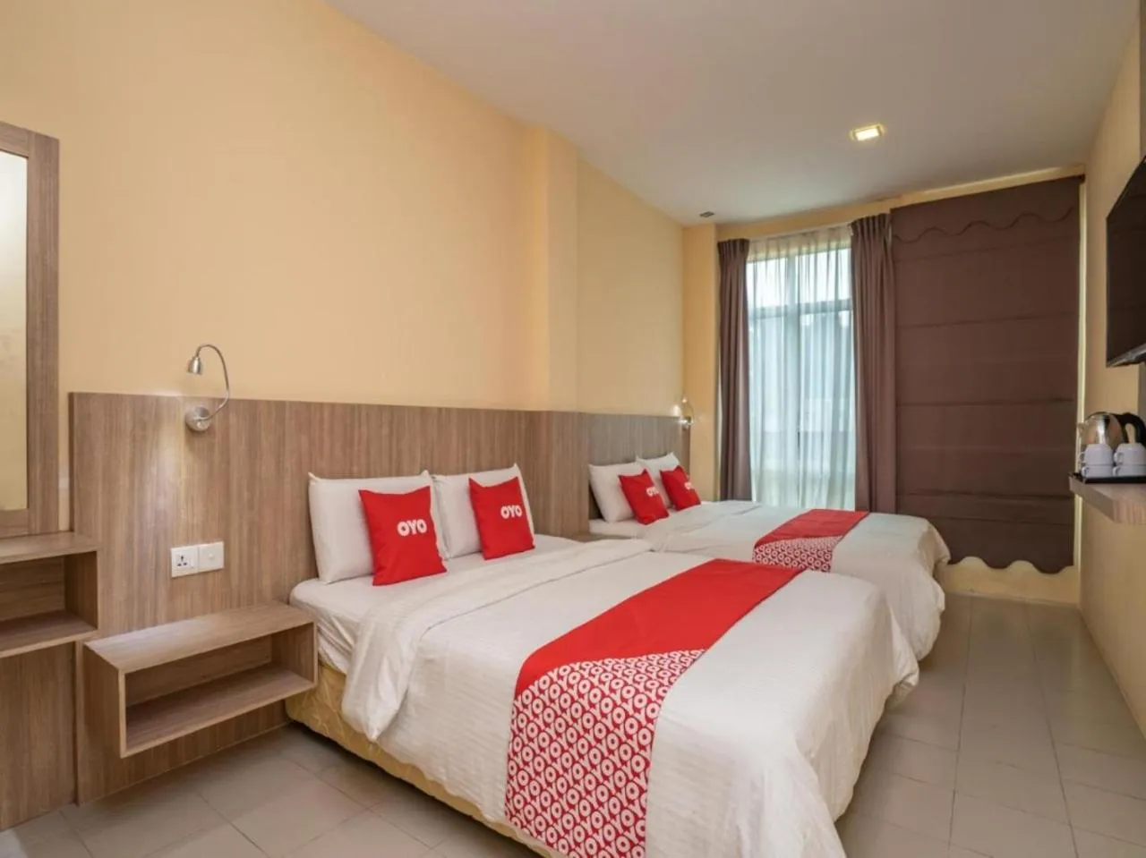 Bed in Hotel The Island