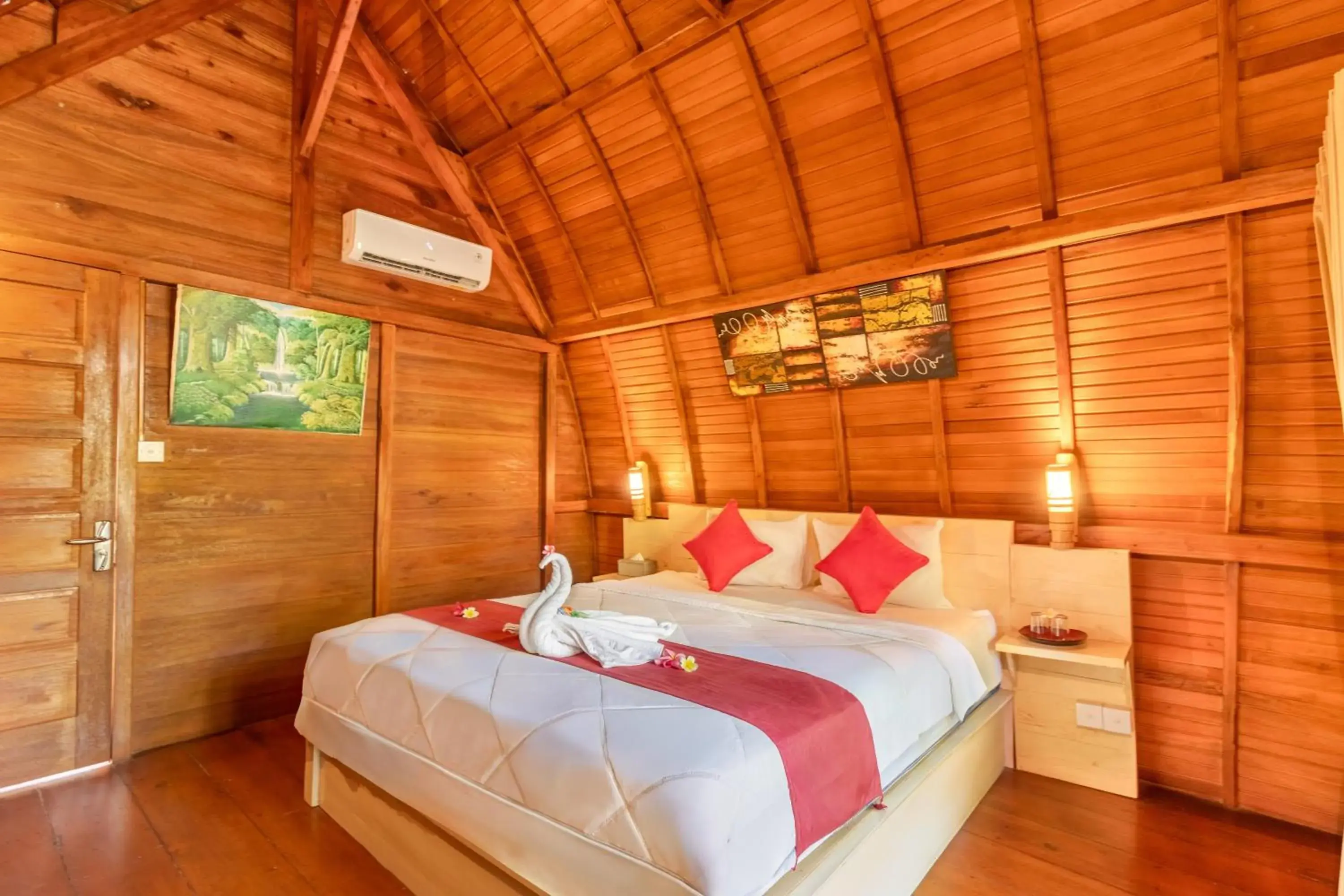 Bedroom, Bed in Maha Nusa Menjangan Bedroom, Bed in Maha Nusa Menjangan