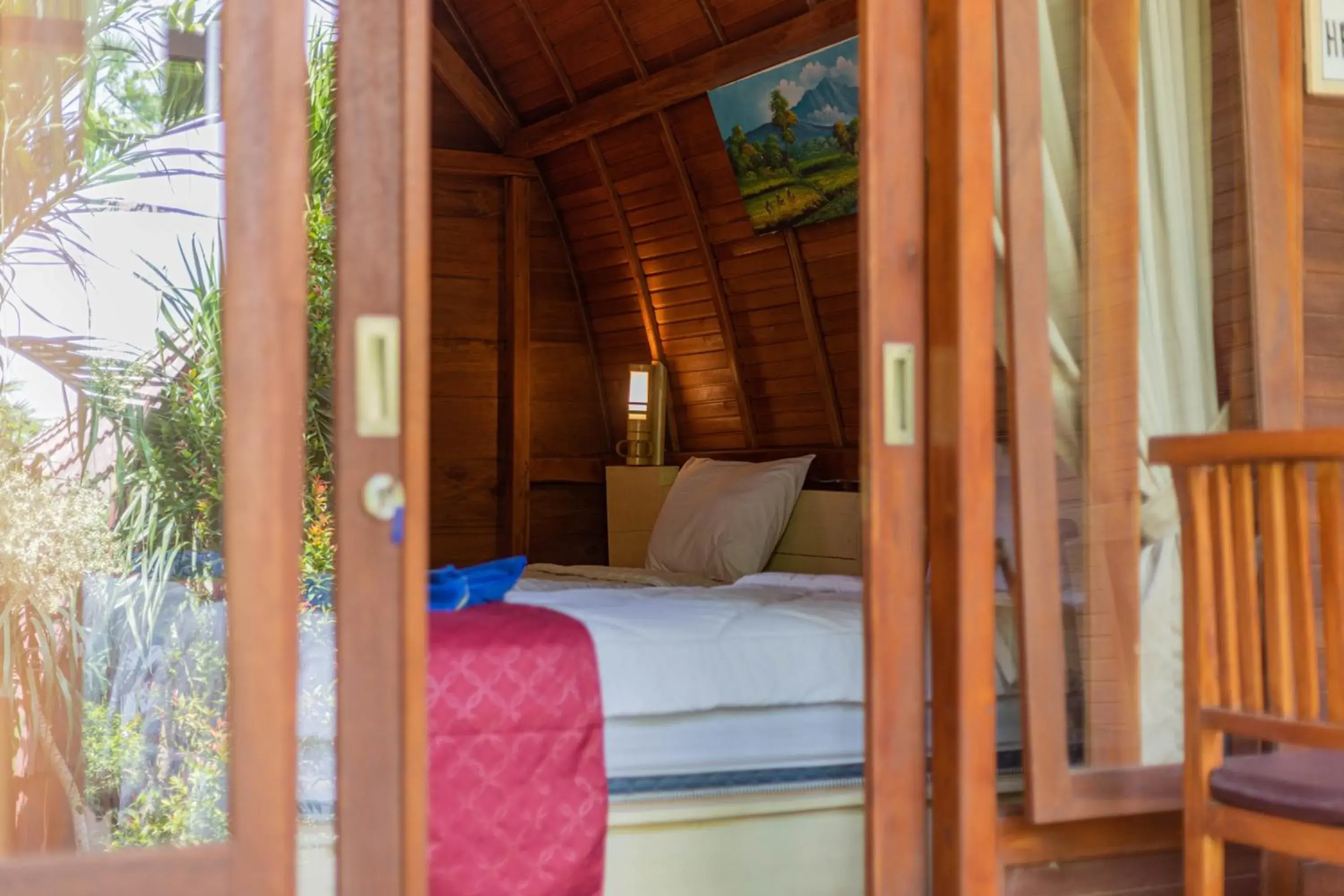 Bed in Maha Nusa Menjangan Bed in Maha Nusa Menjangan