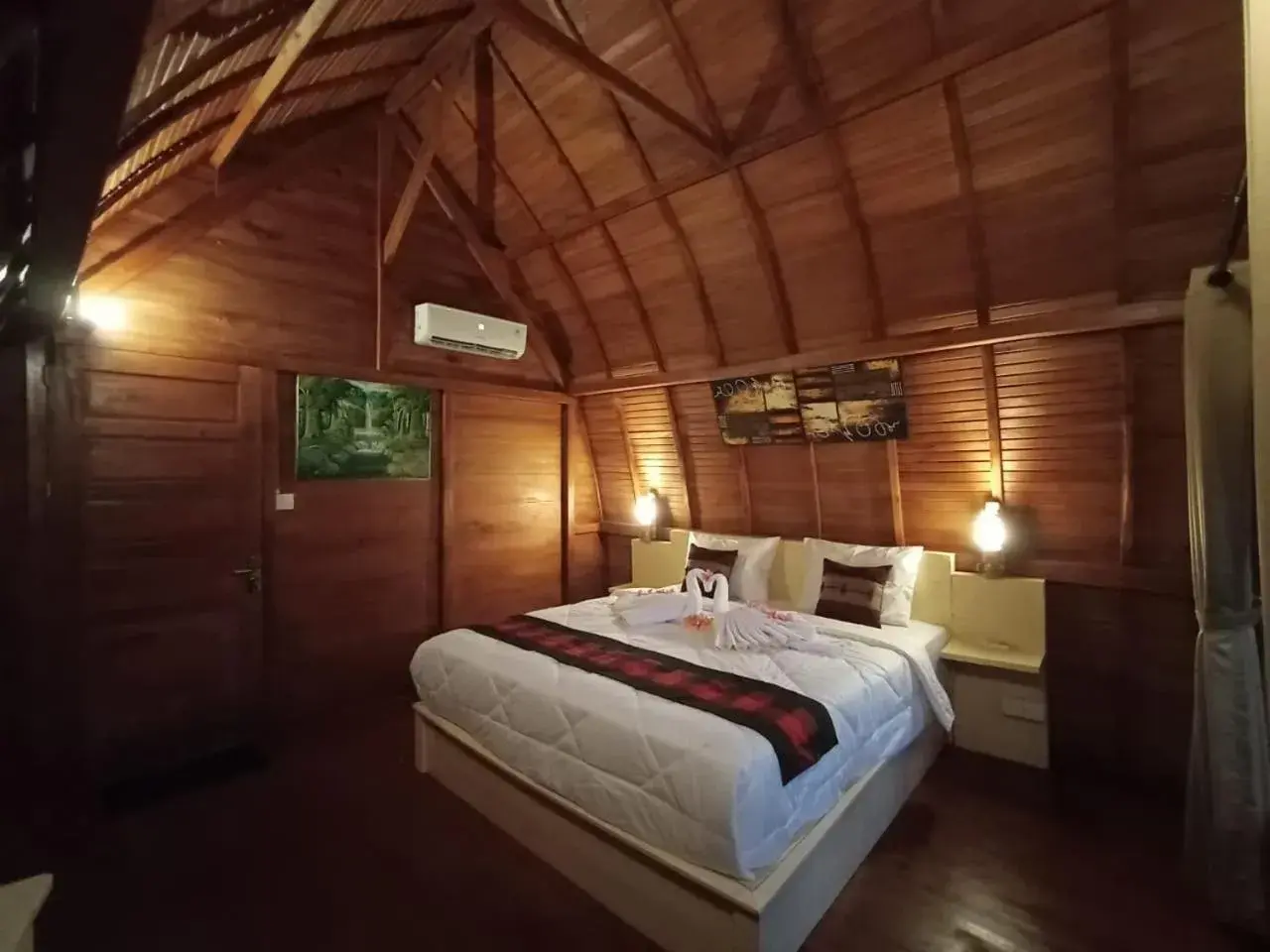 Bed in Maha Nusa Menjangan Bed in Maha Nusa Menjangan