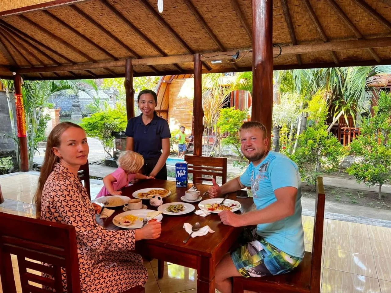 Breakfast in Maha Nusa Menjangan