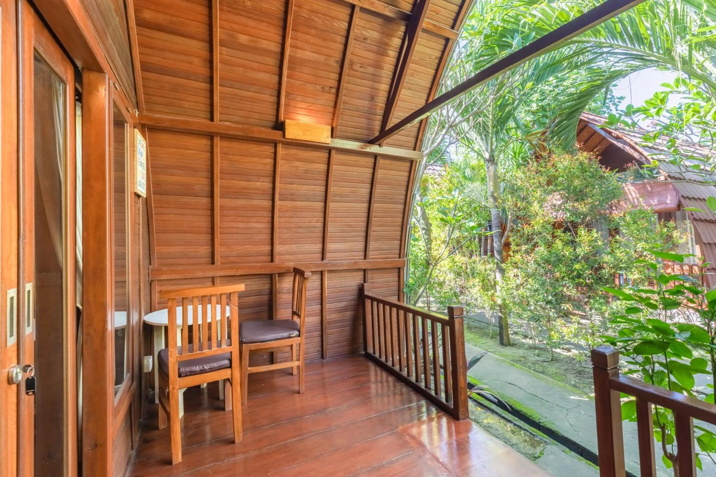 Balcony/Terrace in Maha Nusa Menjangan