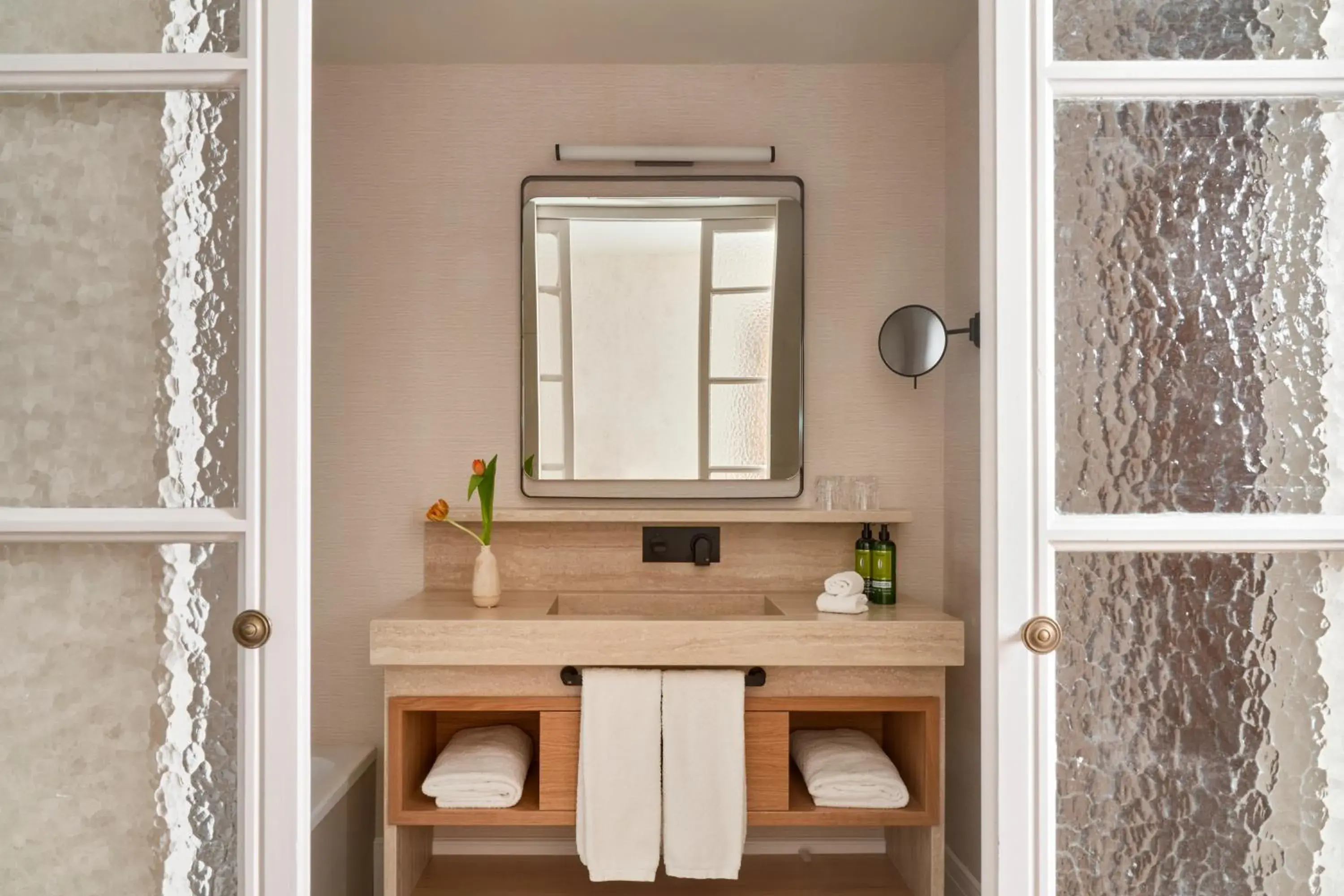 Bathroom in Boutique Hotel Posada Terra Santa Bathroom in Boutique Hotel Posada Terra Santa