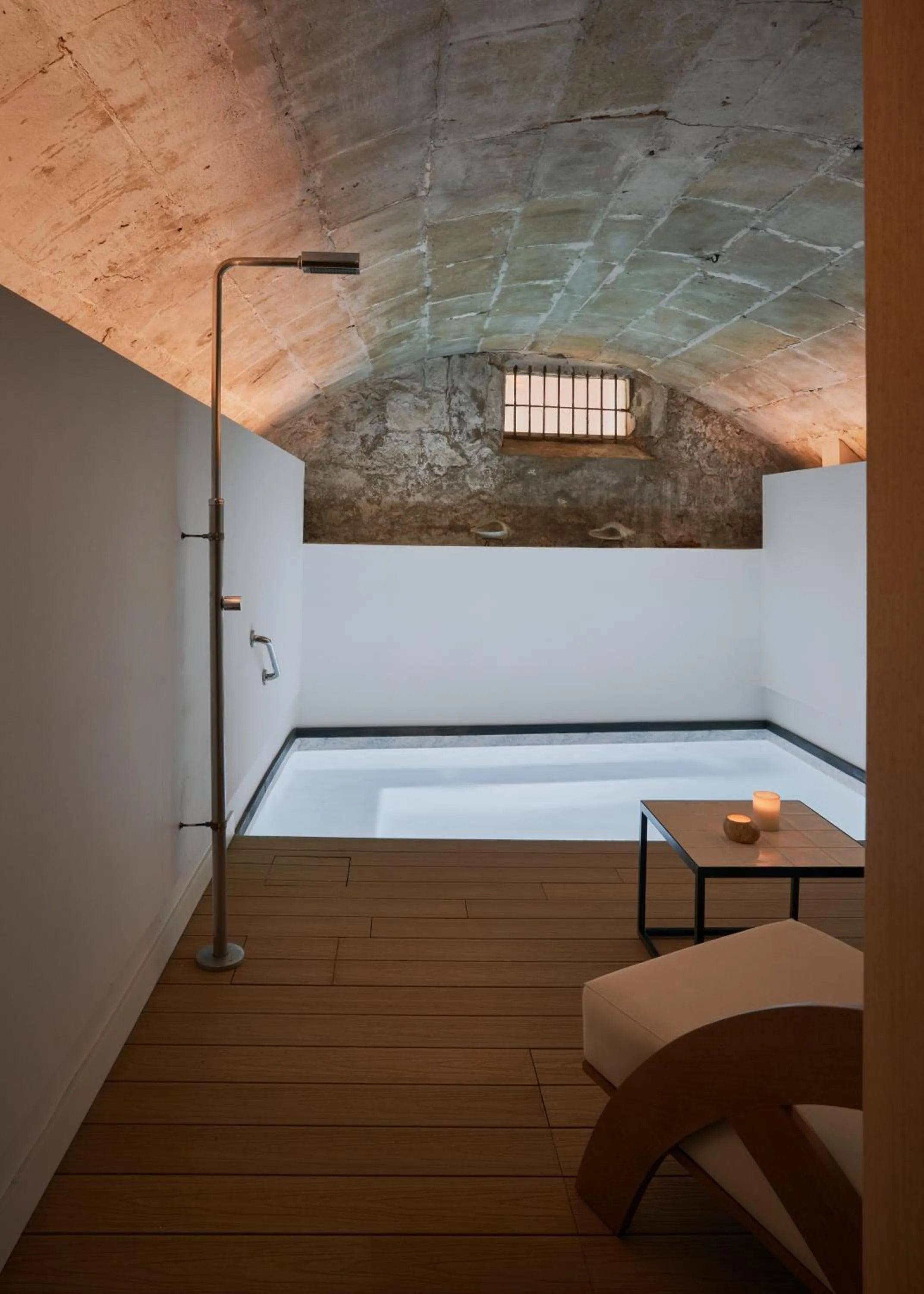 Shower in Boutique Hotel Posada Terra Santa