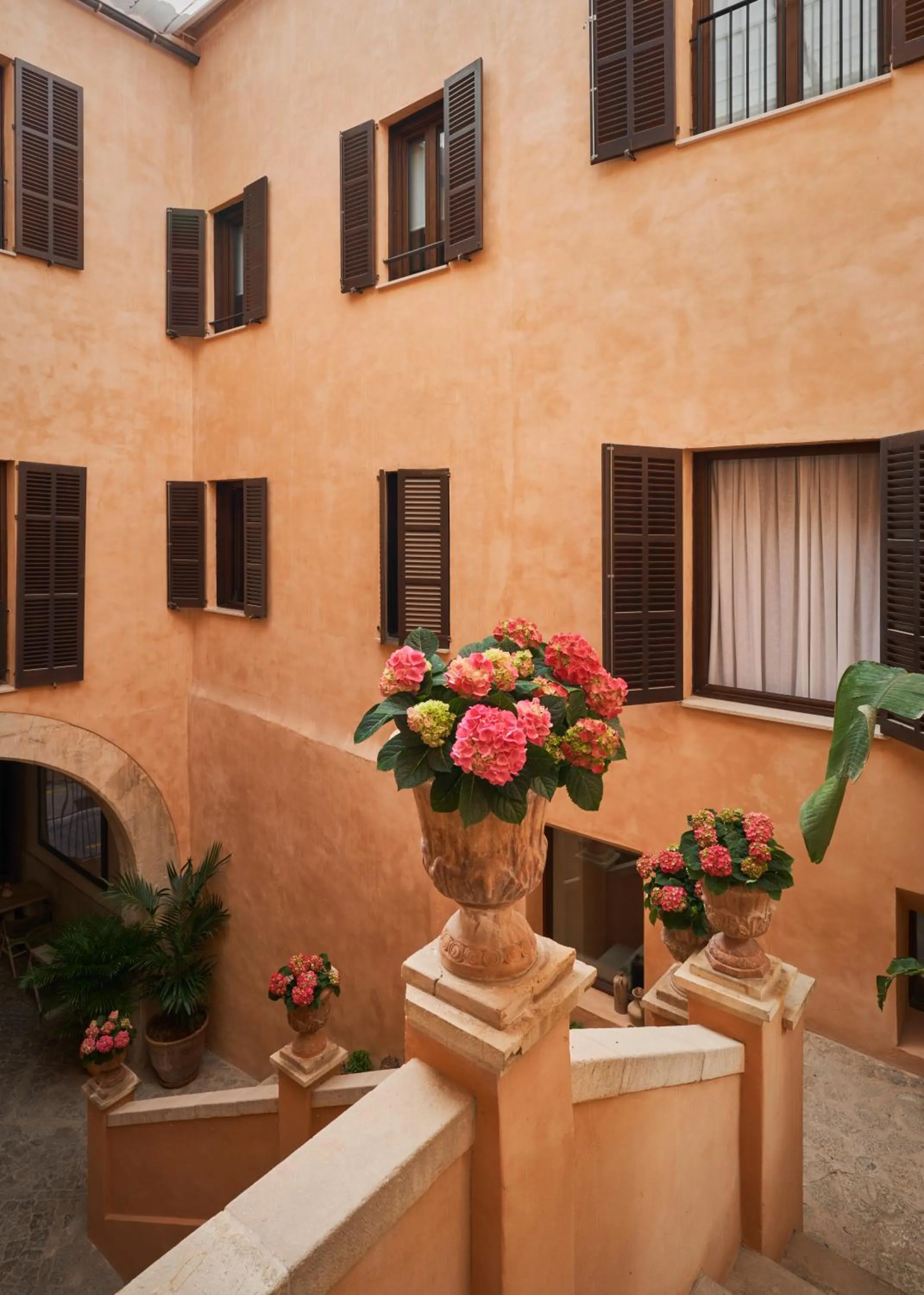 Patio in Boutique Hotel Posada Terra Santa