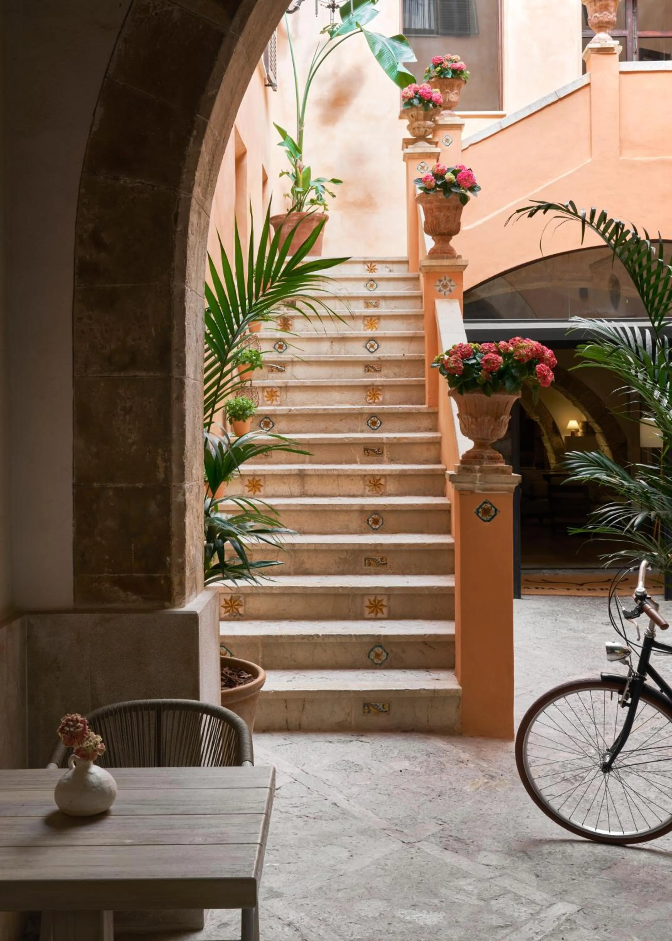 Patio in Boutique Hotel Posada Terra Santa