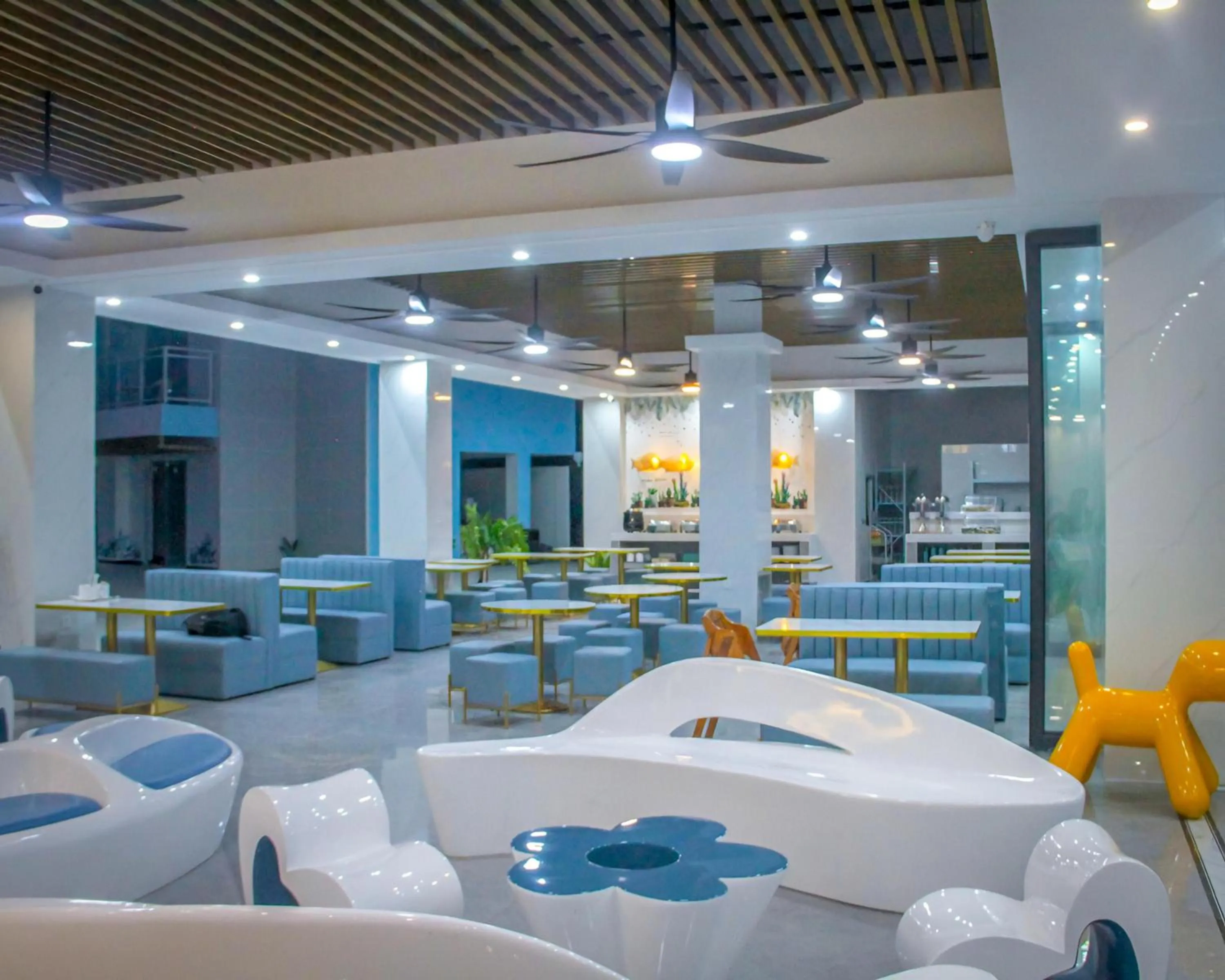 Seating area in Bohol Dolphin Bay Resort