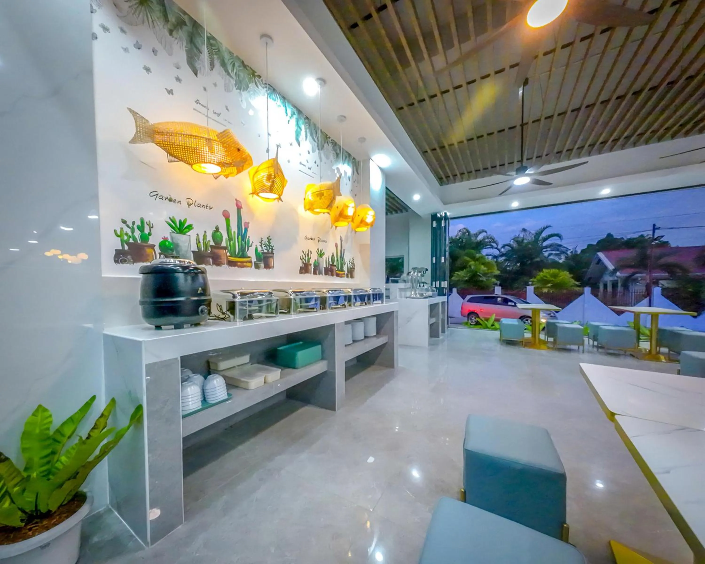 Kitchen or kitchenette in Bohol Dolphin Bay Resort