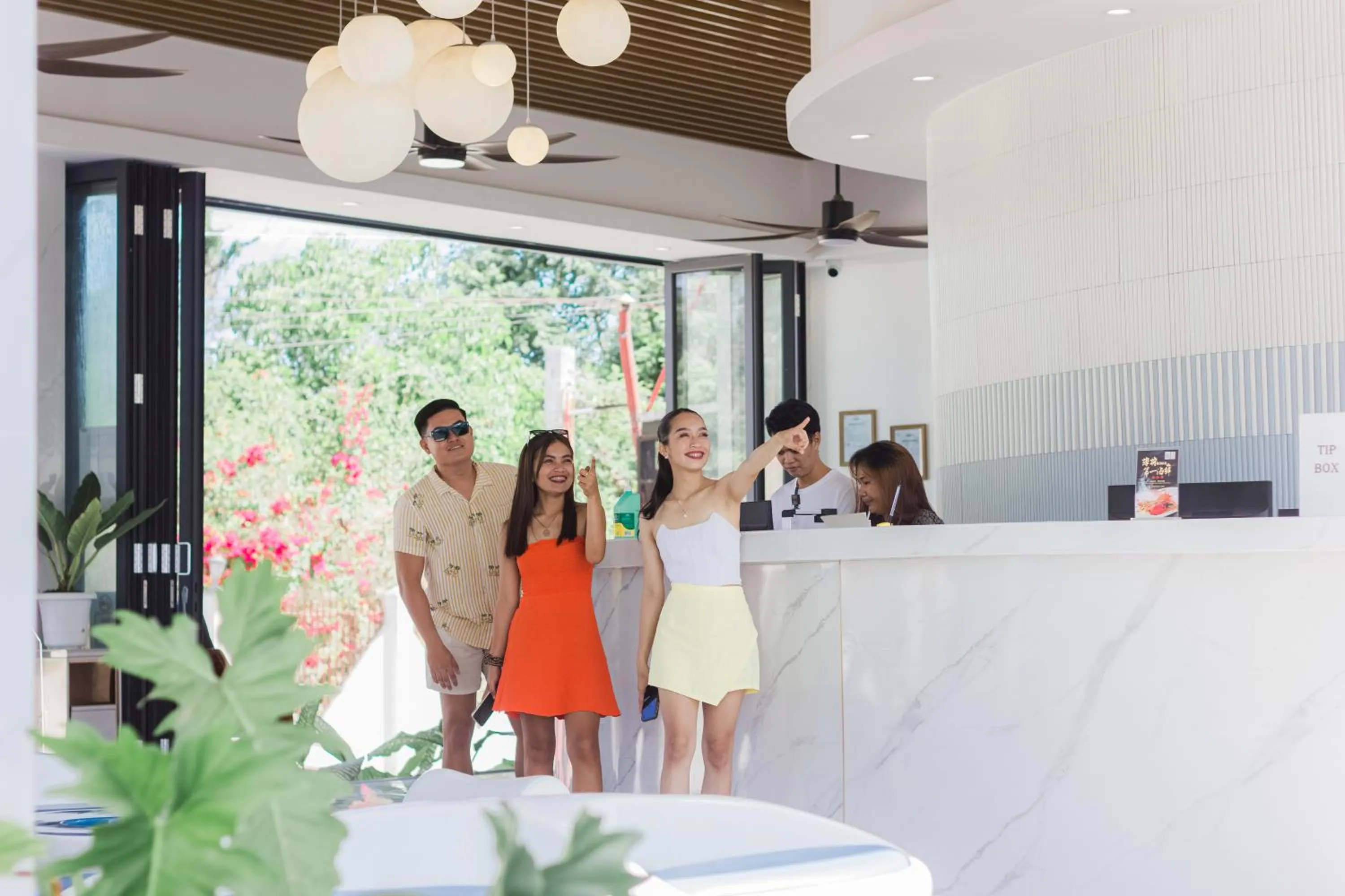 Lobby or reception in Bohol Dolphin Bay Resort