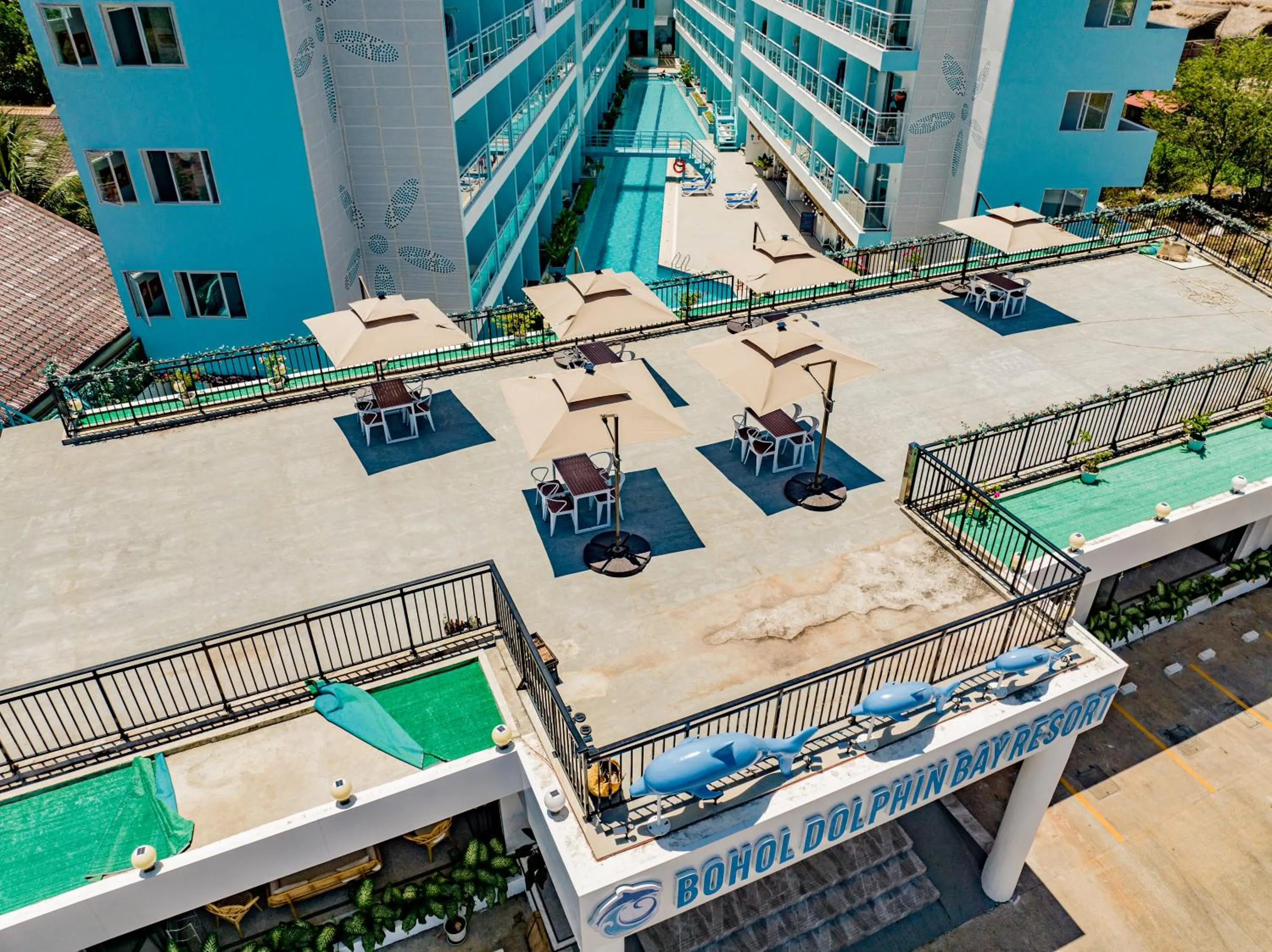 Patio in Bohol Dolphin Bay Resort