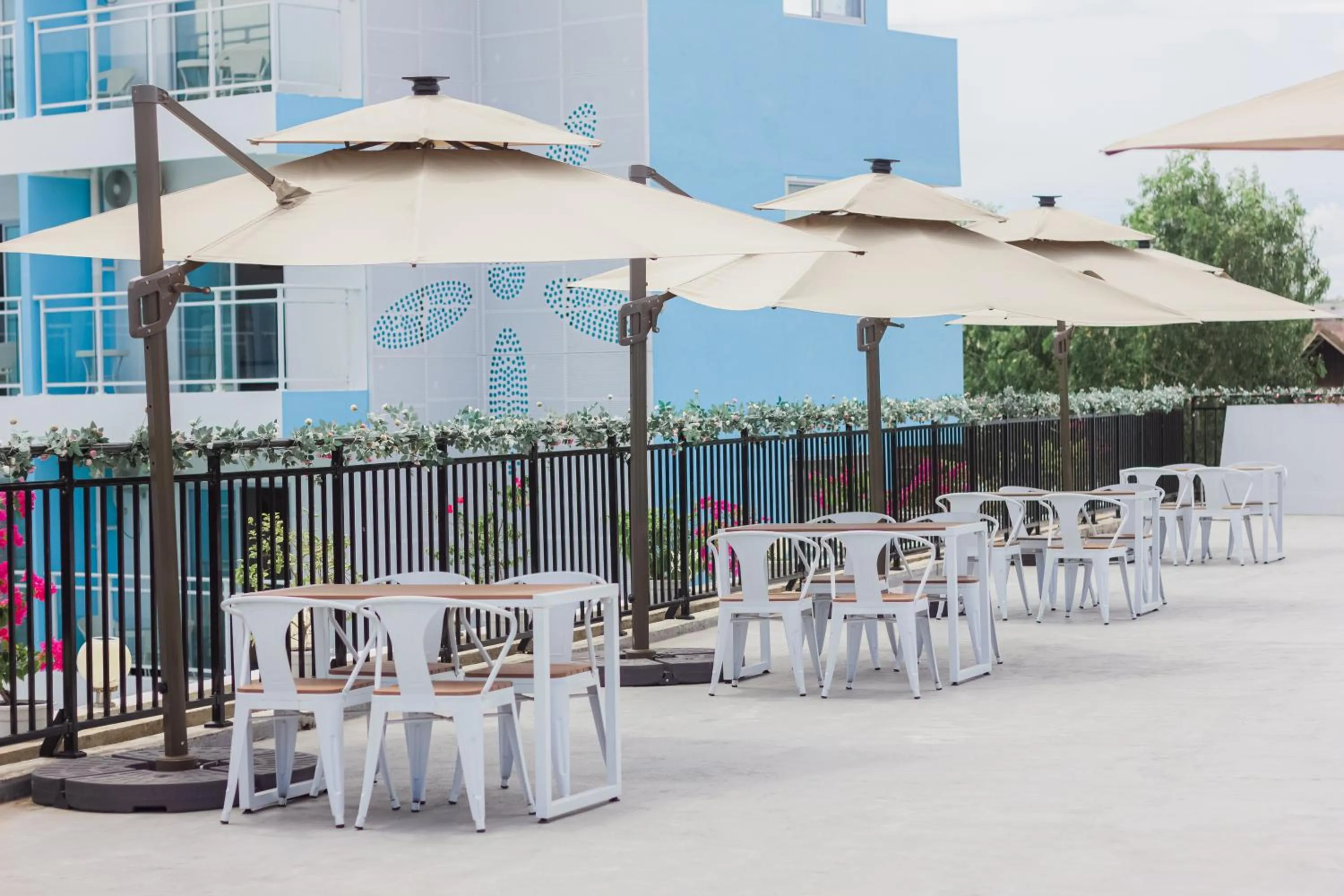 Patio in Bohol Dolphin Bay Resort