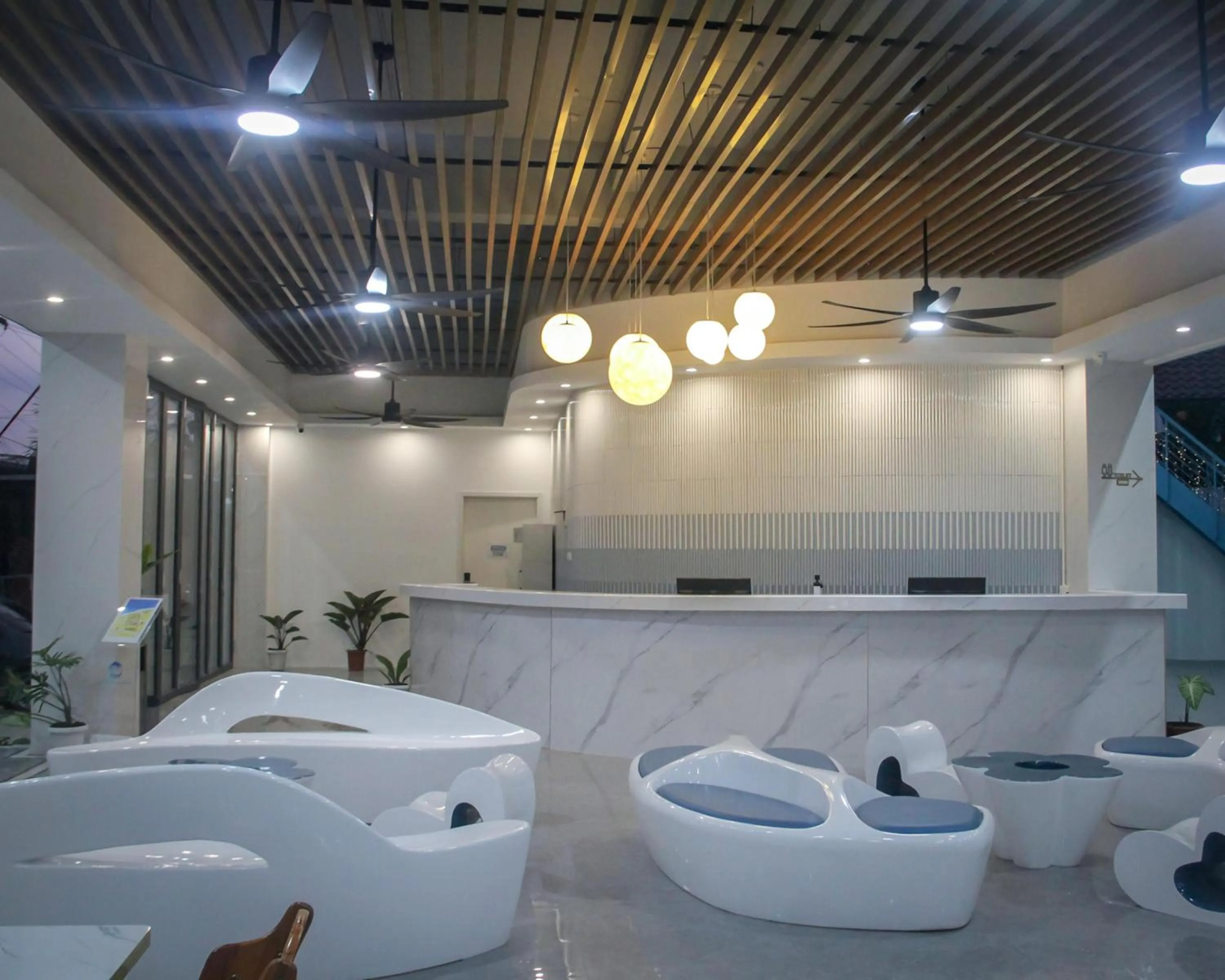 Seating area in Bohol Dolphin Bay Resort